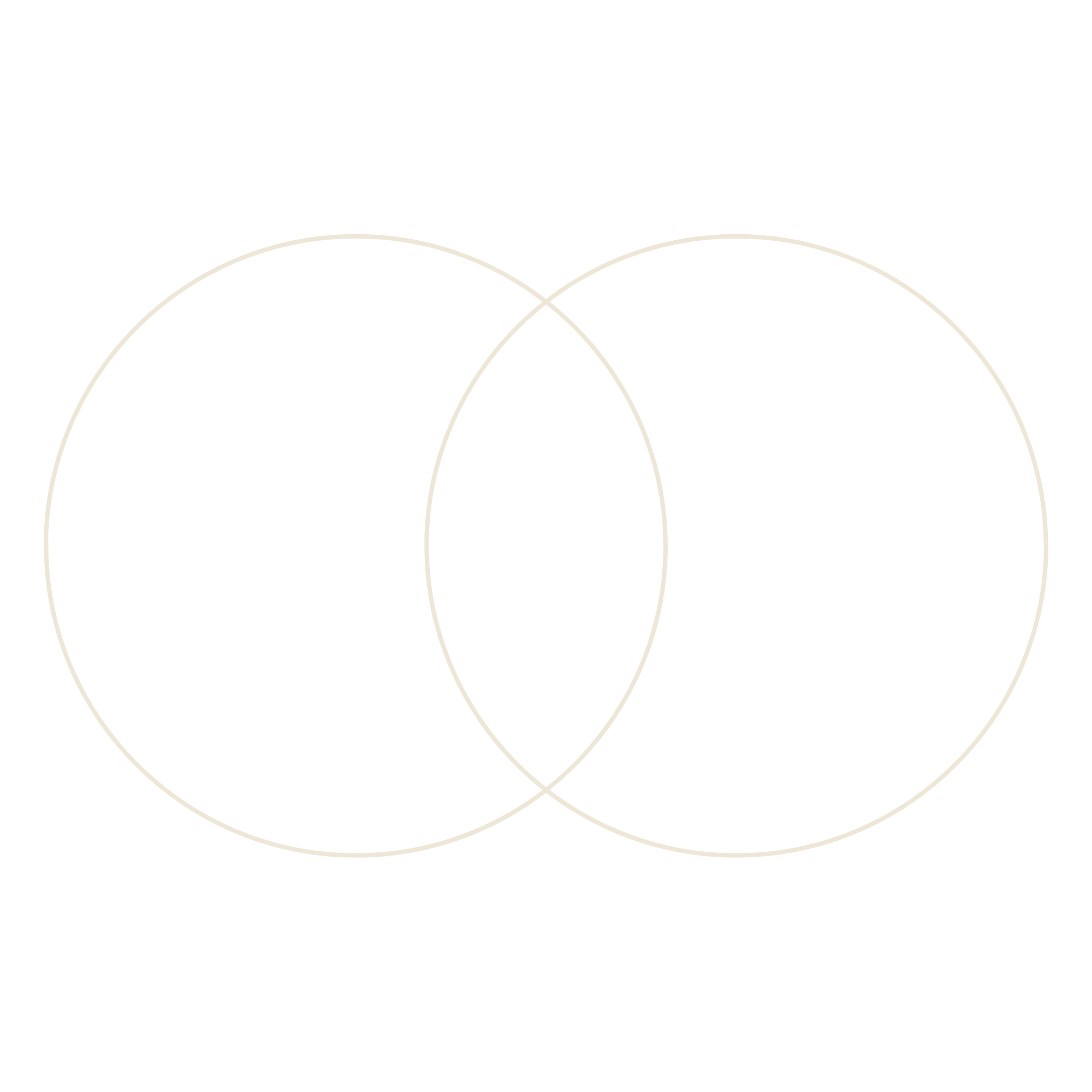 A Venn diagram with two overlapping circles on a black background, labeled 'Box' on the left circle and 'Circle' on the right circle.