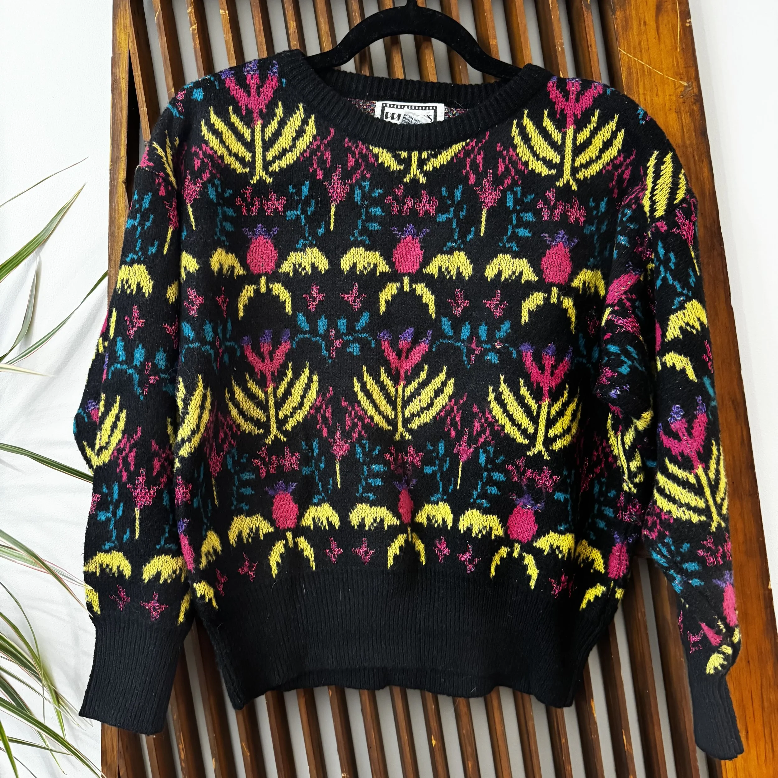 Vintage Banded Sweater