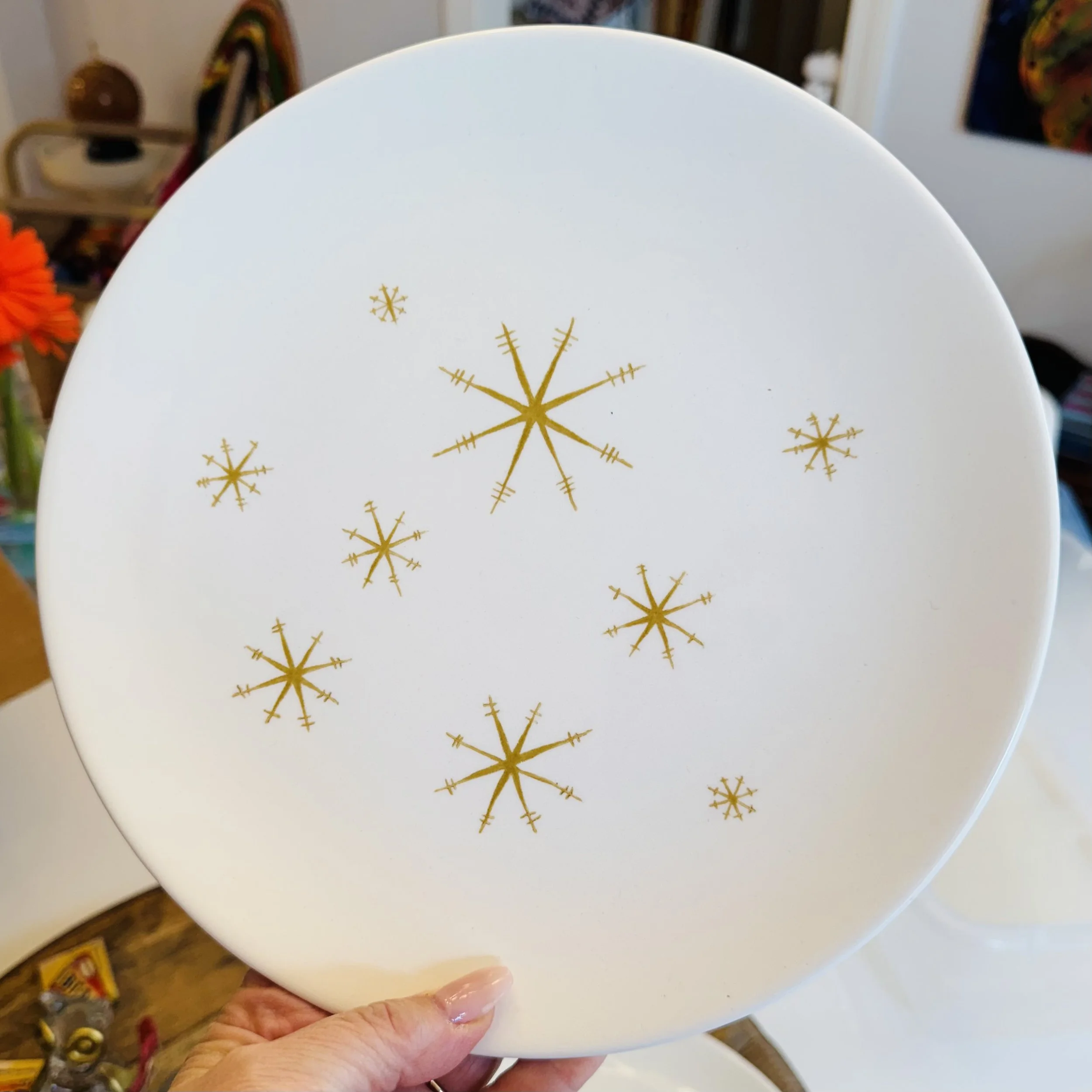 Star Glow Dinner Plate