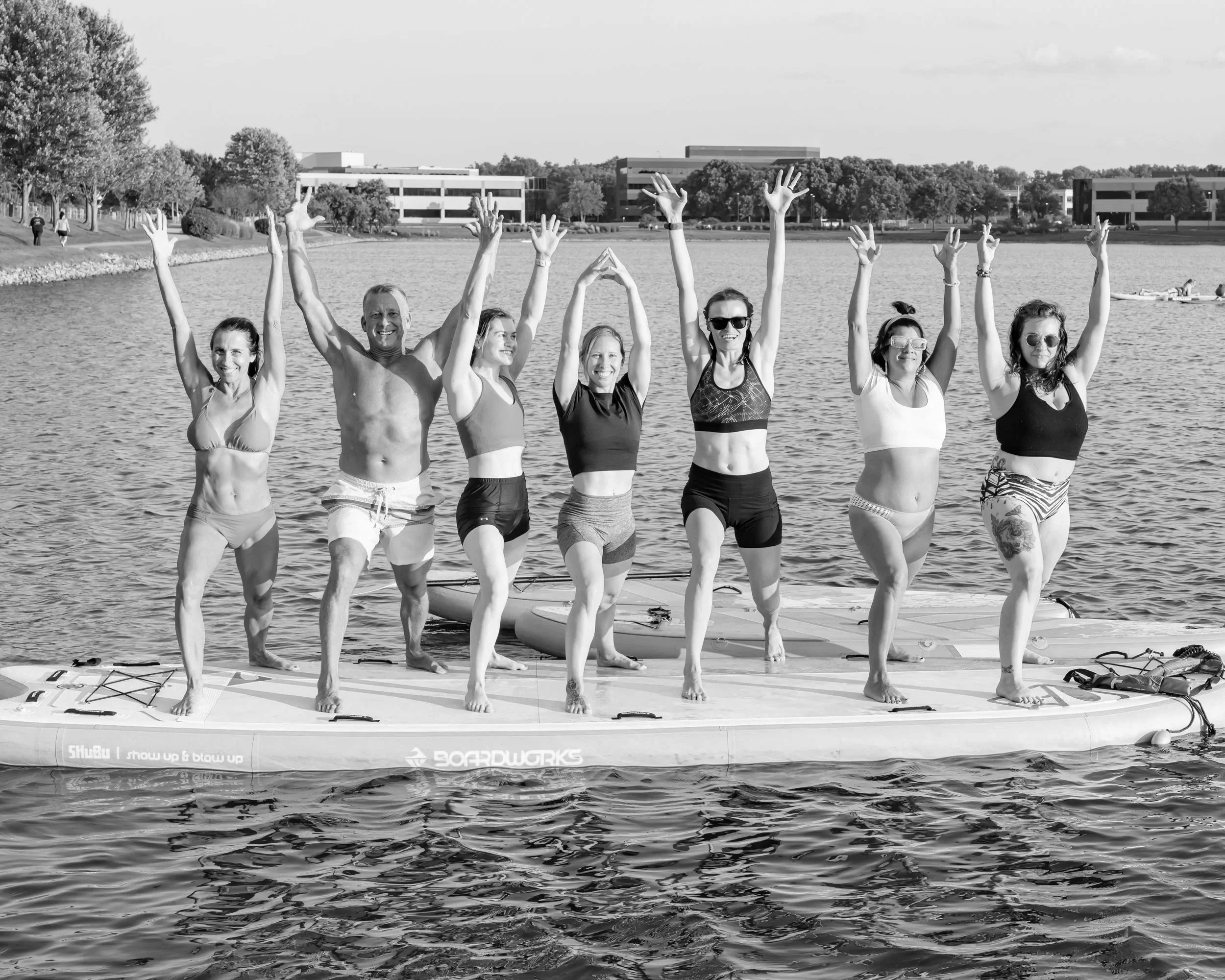 Pure Soul Paddle Board Yoga