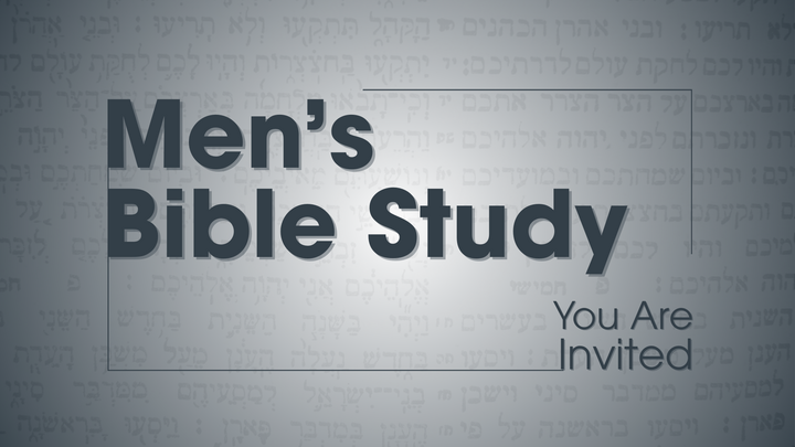 Men's Bible Study