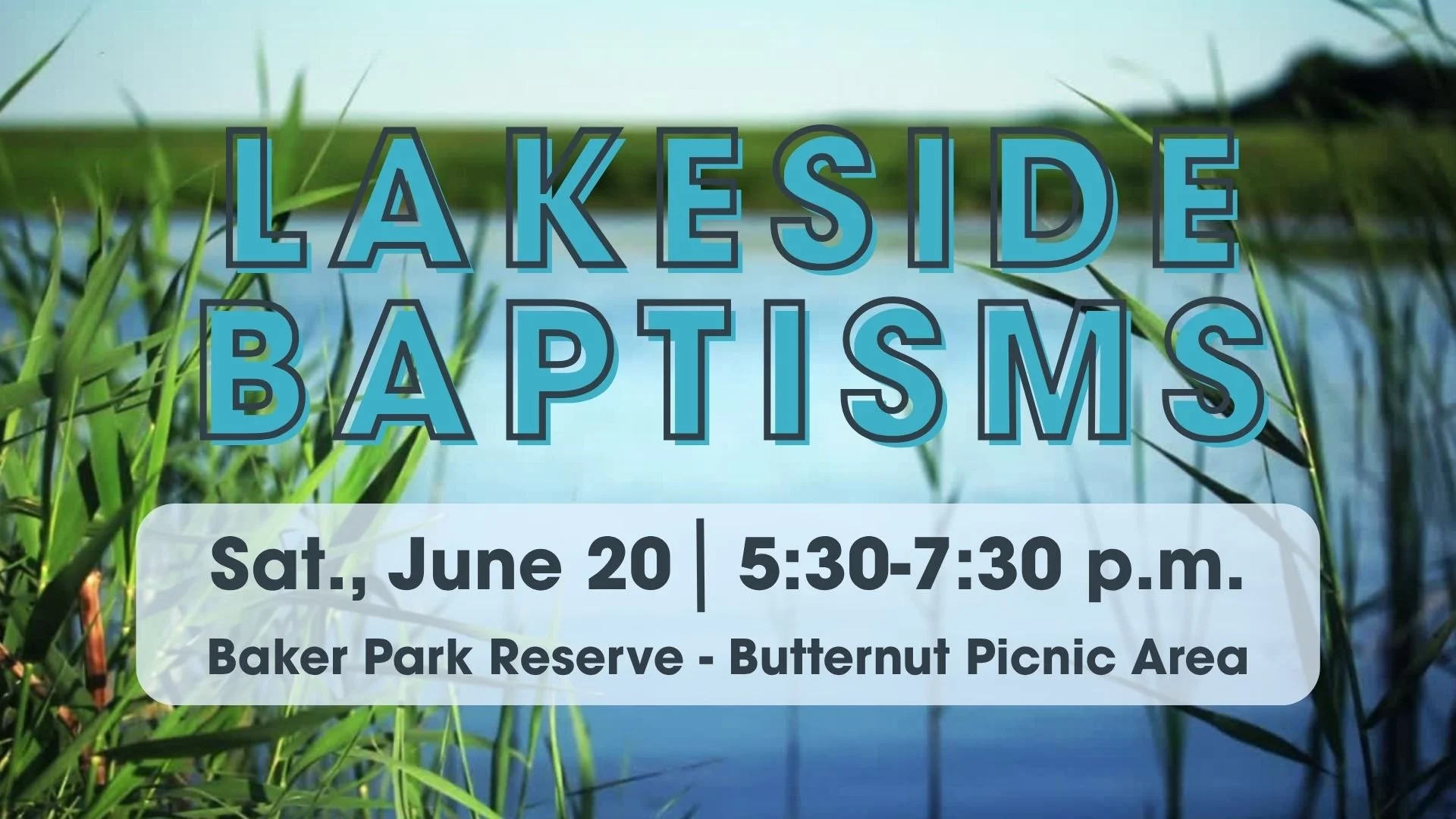 Lake Baptism