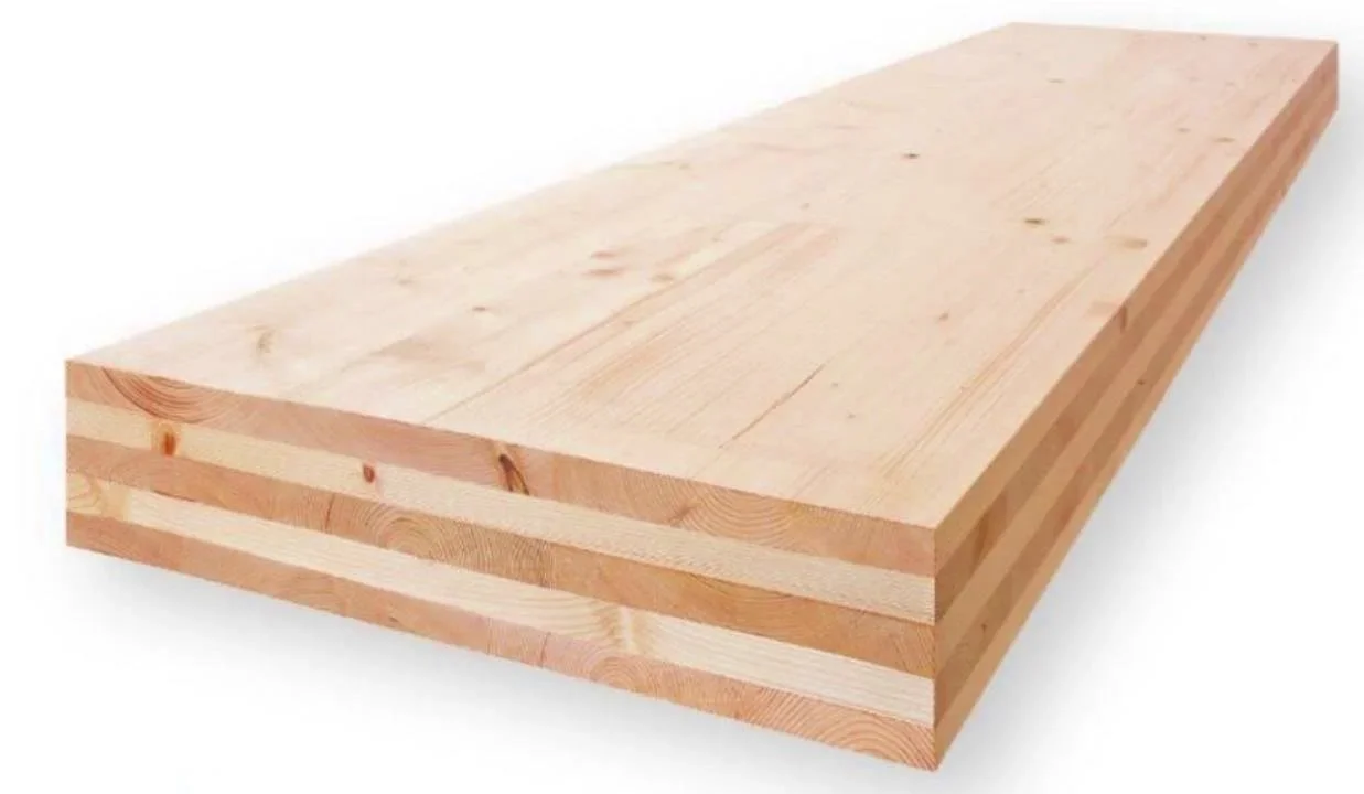 the walls, floors and roof could be CLT construction