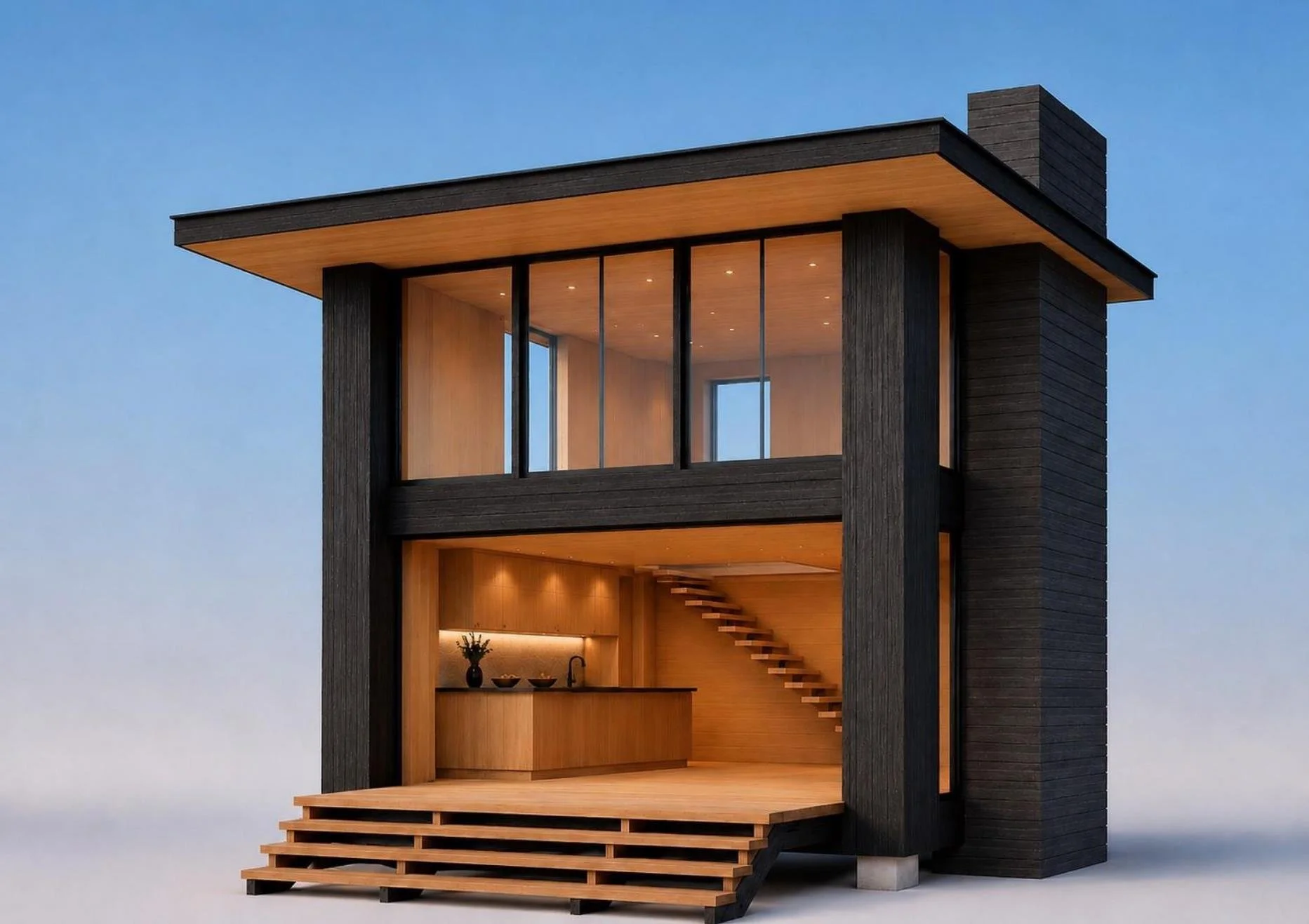 Sitka Island Cabin model 7 open facade.jpg