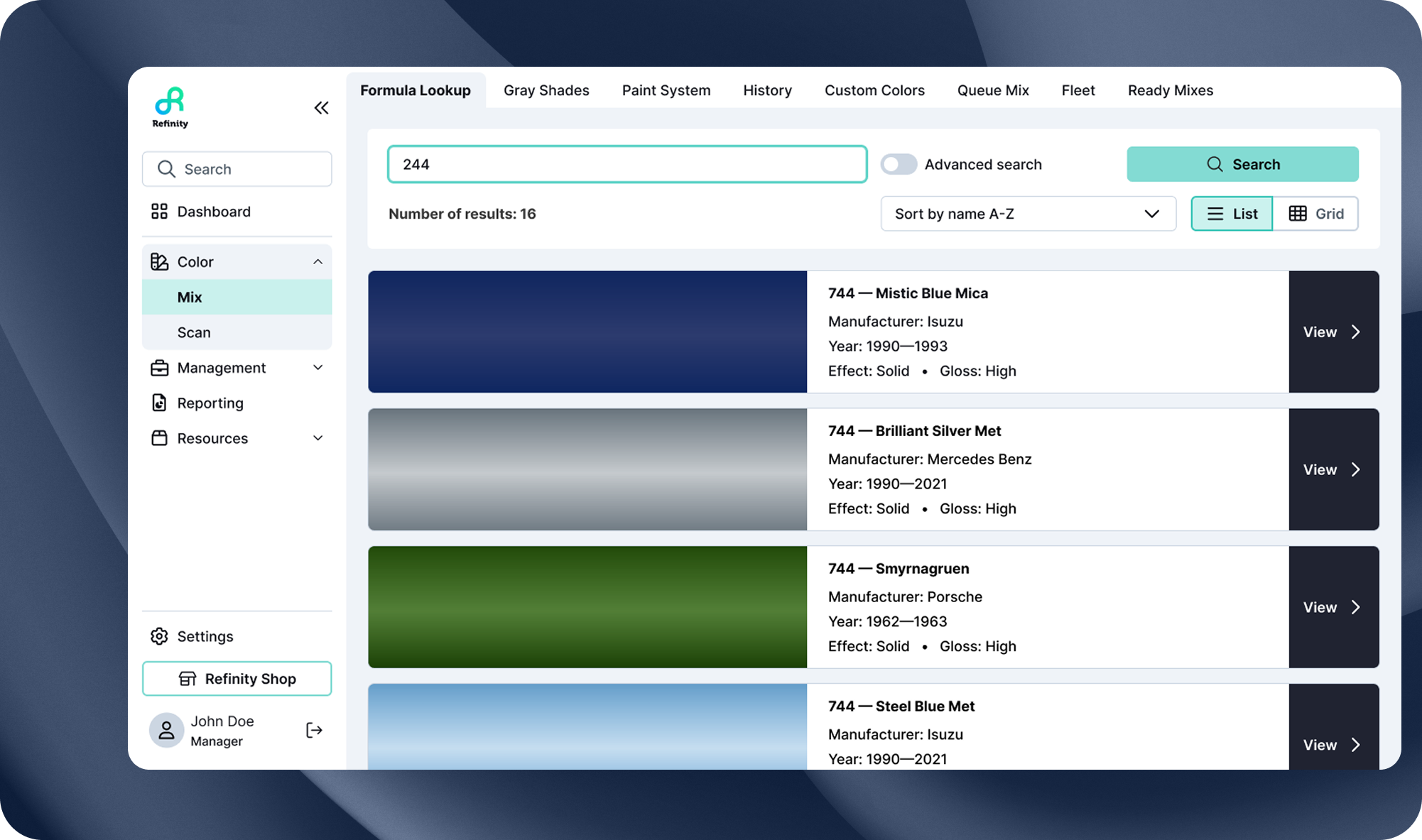 Simplifying a Complex Color Matching Workflow for Time Pressured Painters