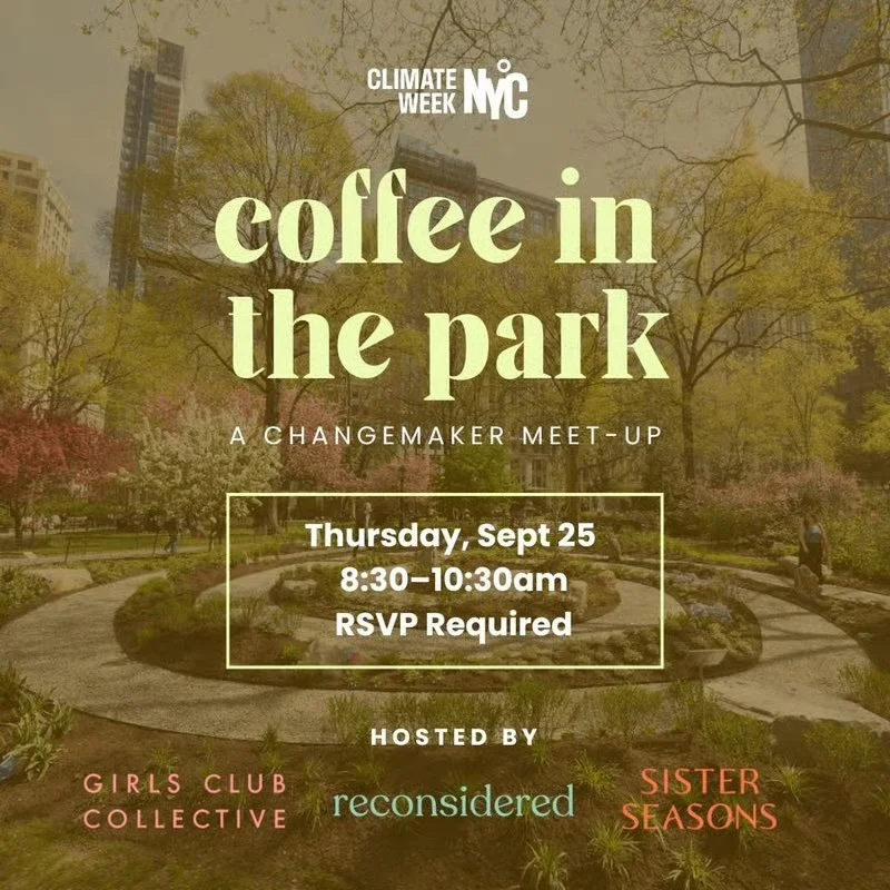 Coffee in the Park: A Changemaker Meetup