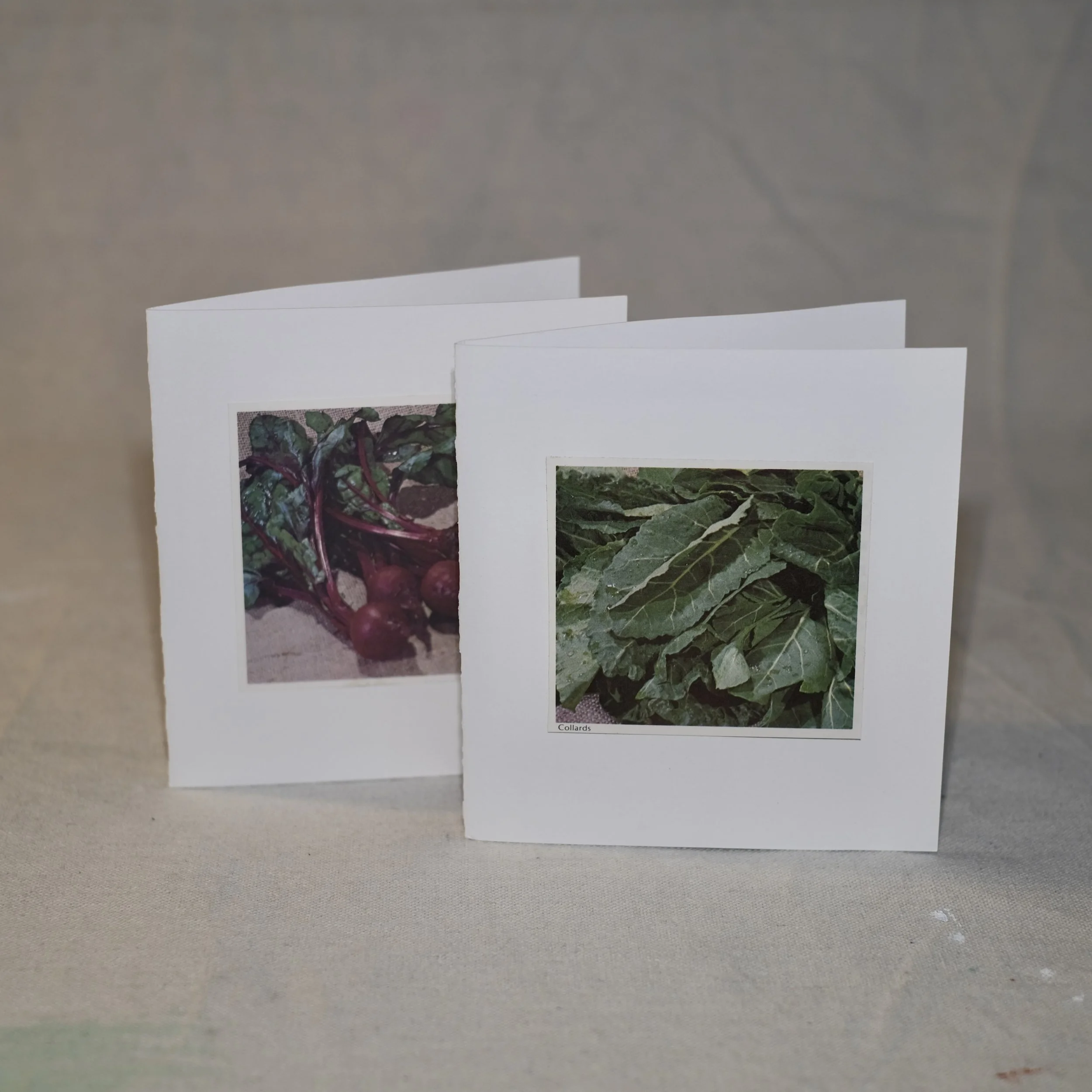 Holiday Vegetable Cards