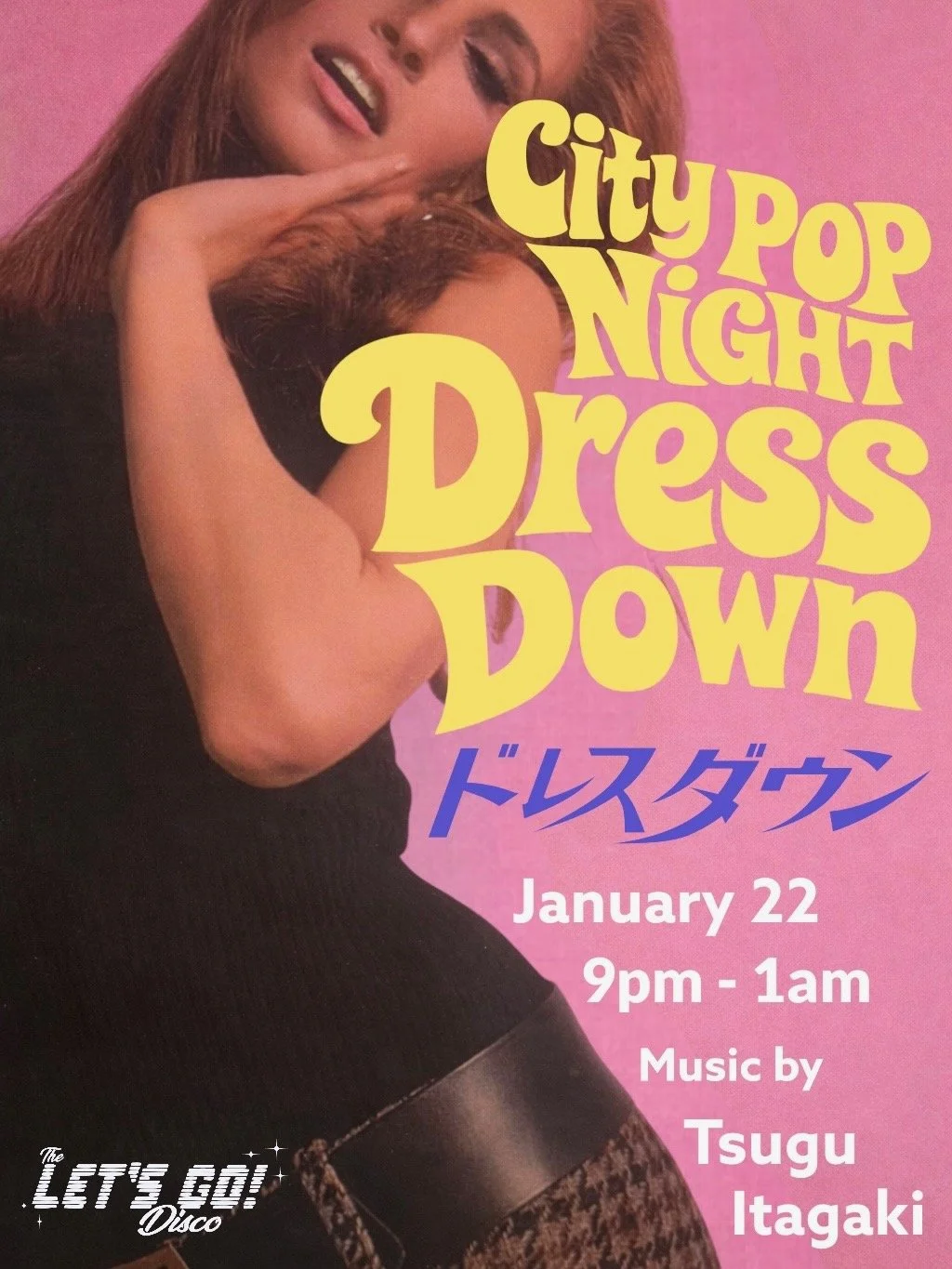 Dress Down (Japanese City Pop Night) &amp; RECORD SHOP POP UP: hosted by Radio Isaura &amp; We Share Records w/ DJ Tsugu Itagaki 