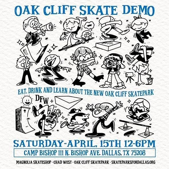 Fun event this weekend our friends are putting on! Skateboarding demonstrations by Magnolia Skate Shop and more throughout the day!

1pm - skateboard demo with @gutsygirlsskateboard (Girl Scout group that skate boards) 
3pm - quad skate demo with @br