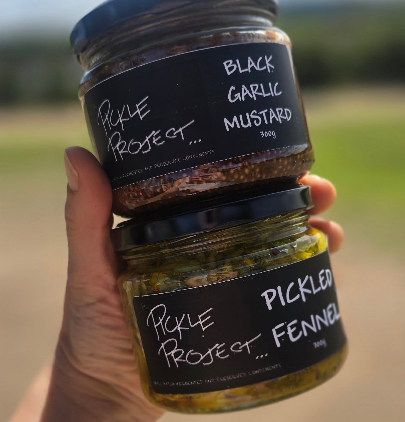 Fresh batch collected and ready to hit the shelves. Once you've tried them you'll see why they fly off the shelf.

Also available but my hands couldnt hold:
- White Kraut 
- Beetroot Kraut
- Black Garlic Kraut
- Bread &amp; Butter Pickles 

Nothing b