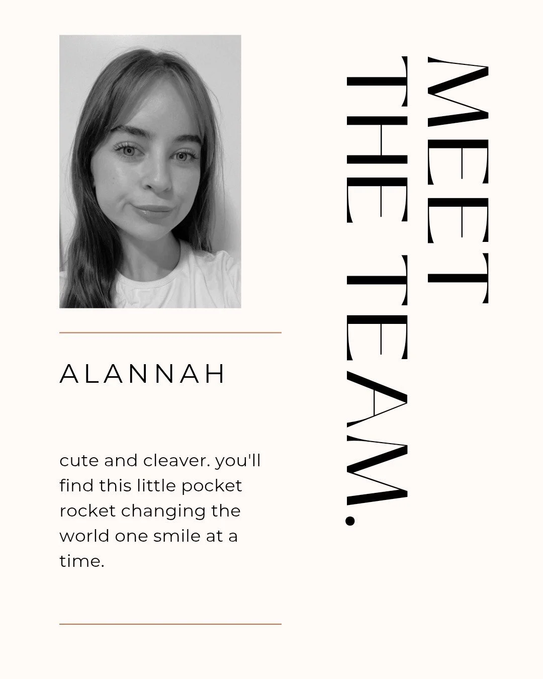 ○ MEET THE STAFF ○

Name : Alannah

&bull; What's your go to drink?
@shanti_soulfoods Almond Milk Raja Chai or an Iced Lemon Tonic

&bull; What item are you obsessed with in the shop?
@beysisofficial Water Bottles. Mine comes everywhere with me.

&bu
