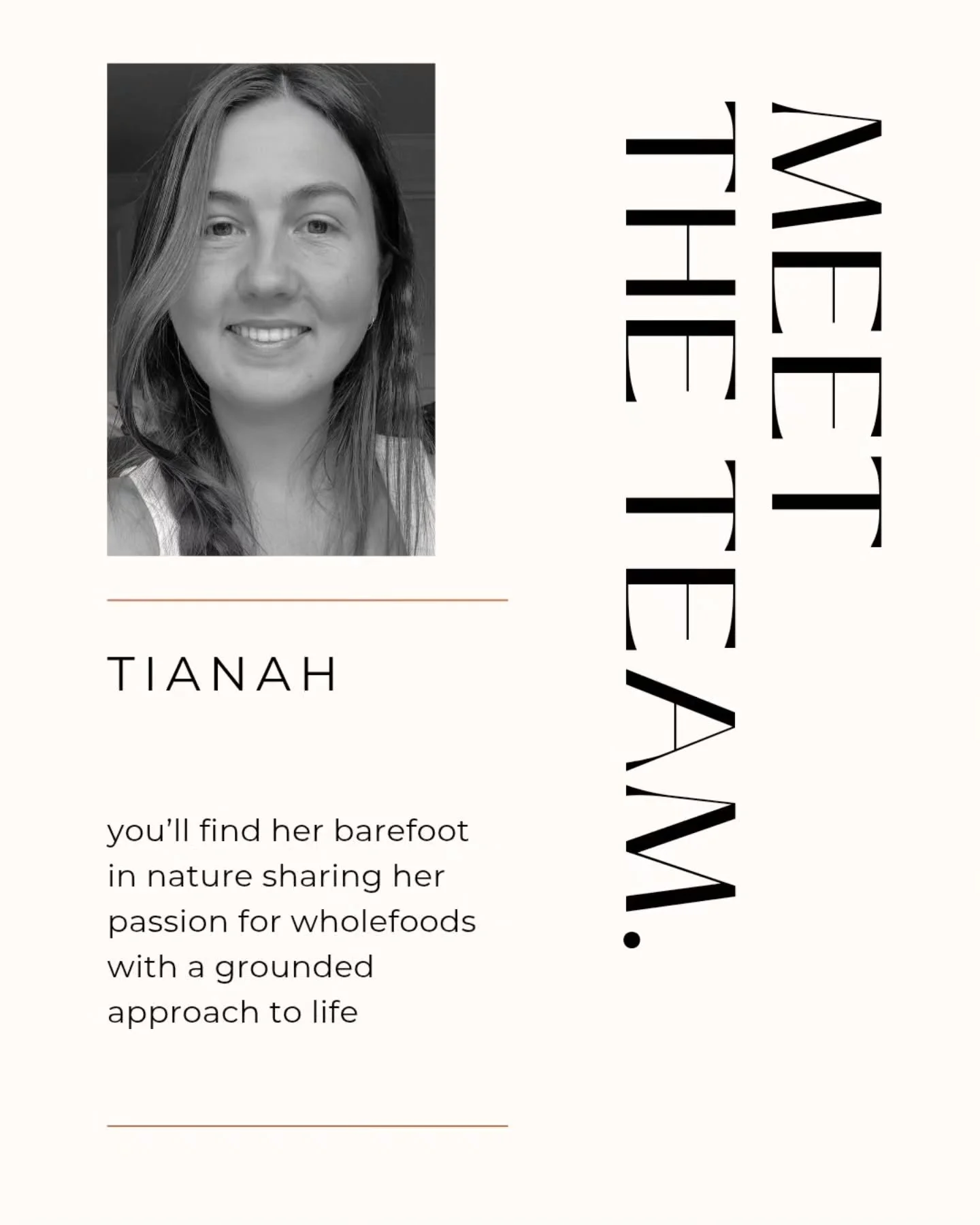 ○ MEET THE STAFF ○

Name : T 🌸

&bull; What's your go to drink?
A @shanti_soulfoods Raja Chai Latte &amp; then the filtered water hahaha for real

&bull; What item are you obsessed with in the shop?
@nakedtallow goodness Always!

&bull; What is your