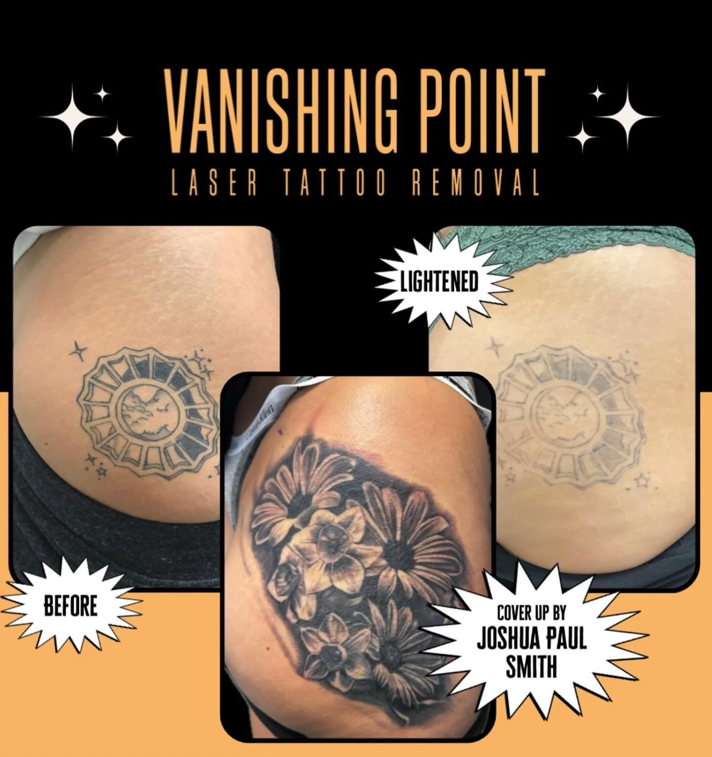 ⚡️Don&rsquo;t let a past tattoo hold you back from getting a new one! Consider laser removal to lighten your unwanted tattoo, making it easier to cover up with a new design. Just like this awesome work done by @tatsjp ! Our link in our bio has more i