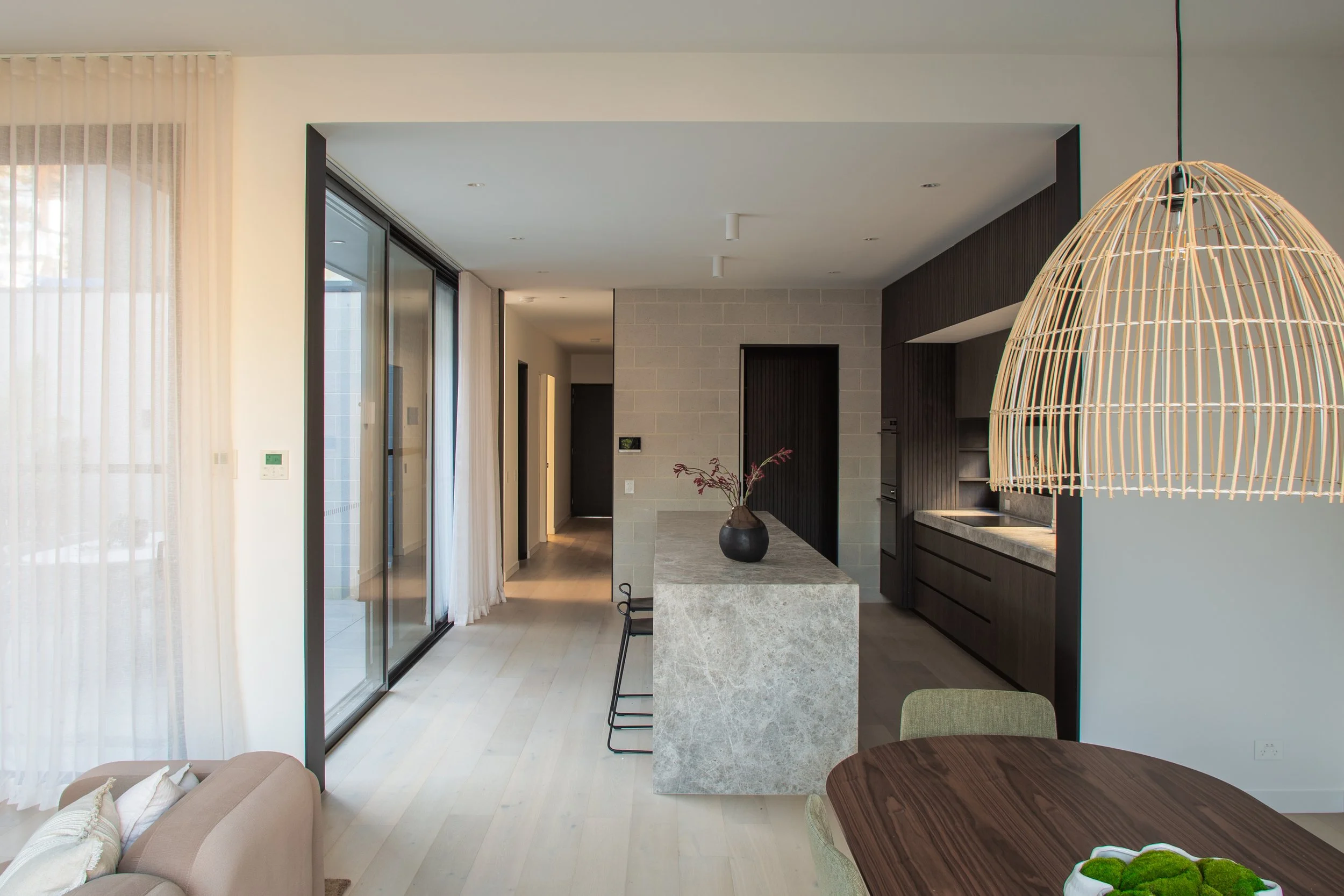 Modern two storey architectural house kitchen 
view by DE SMIT ARCHITECTURE
