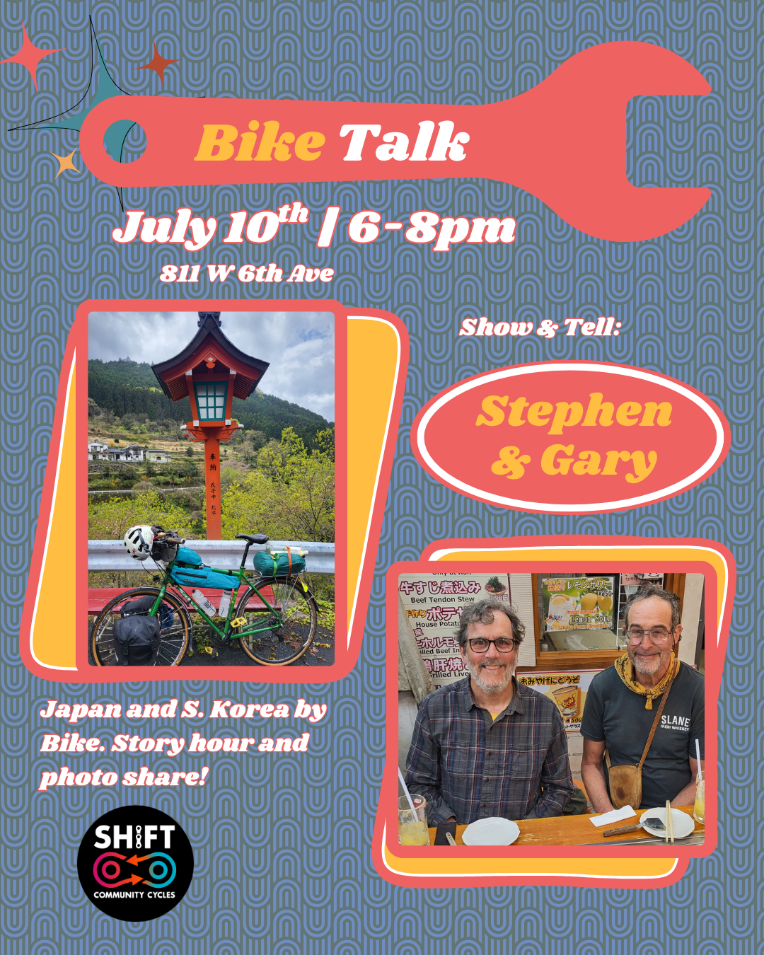 Bike Talk: Stephen & Gary!