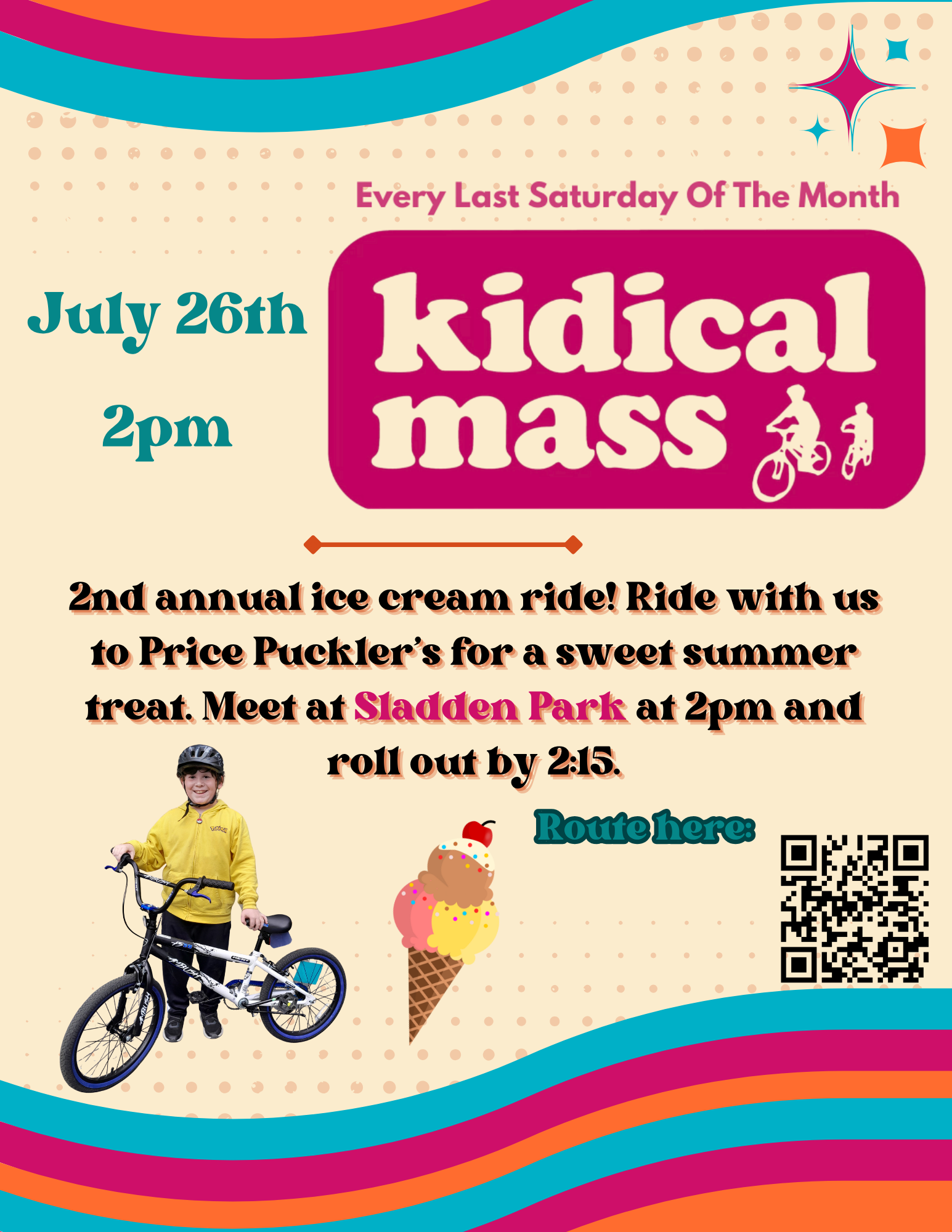 Kidical Mass - Ice Cream Ride!