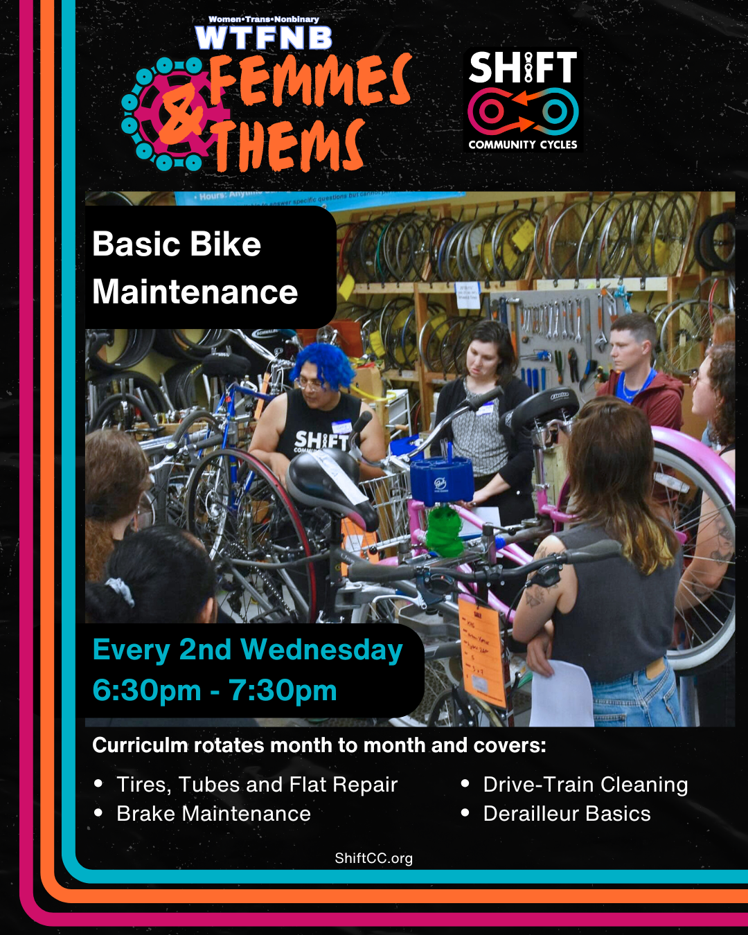 Femmes & Thems: Tires and Flat Fixes
