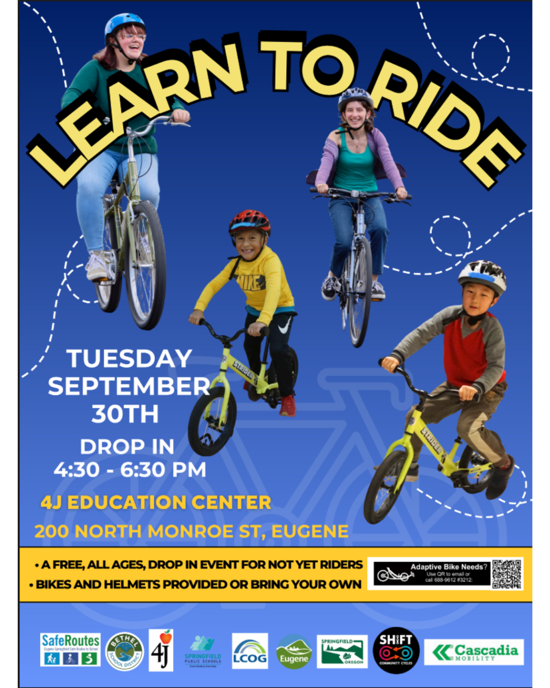 Safe Routes To School: Learn To Ride