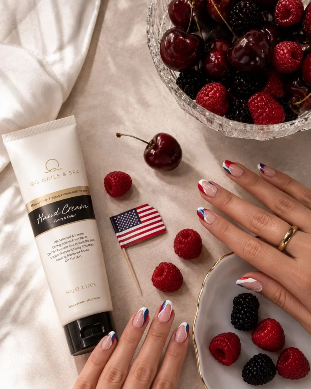 Bright &amp; Summer-Ready: July at QQ Nails 🍓🇺🇸