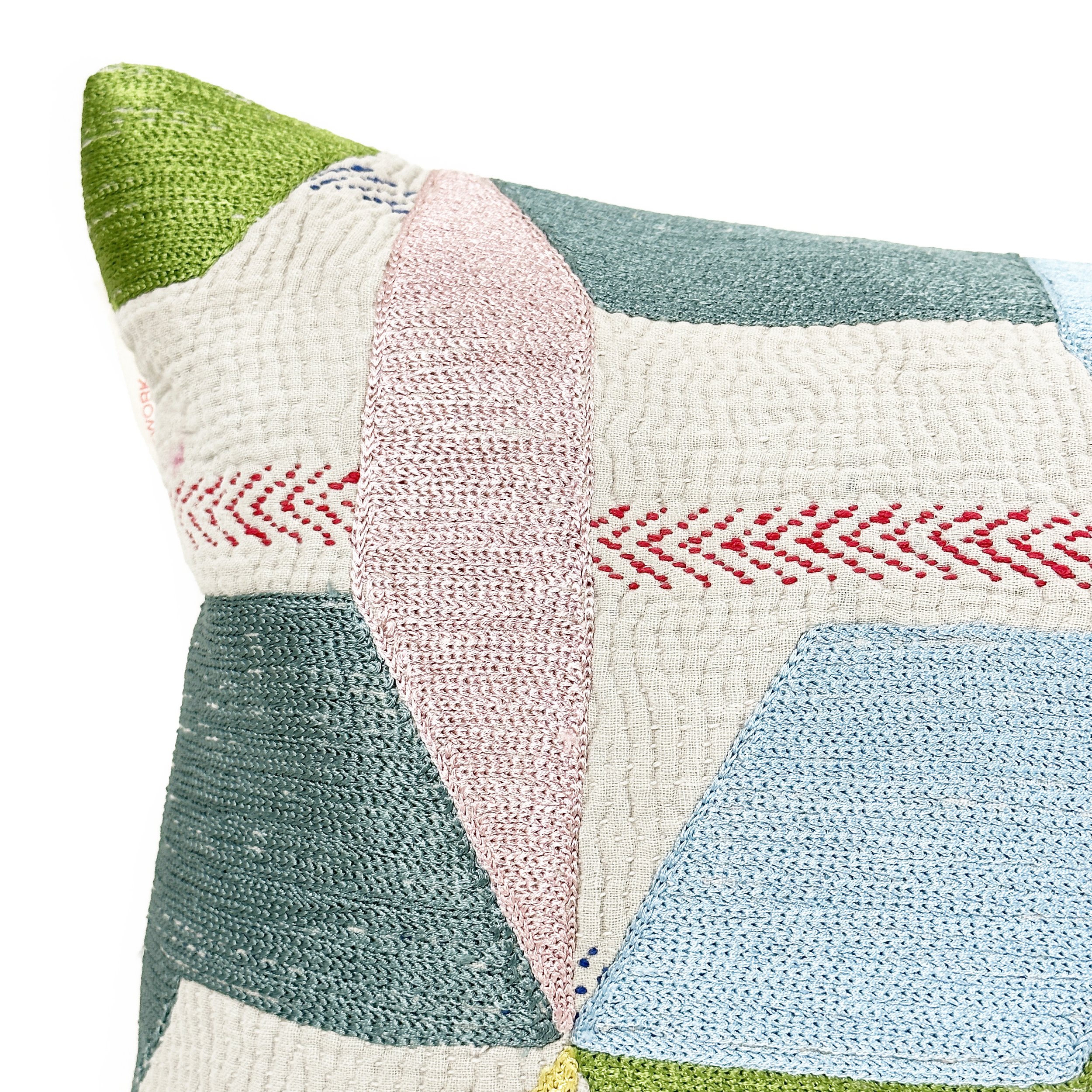 Craftwork Geo Kantha in Green Detail.jpg