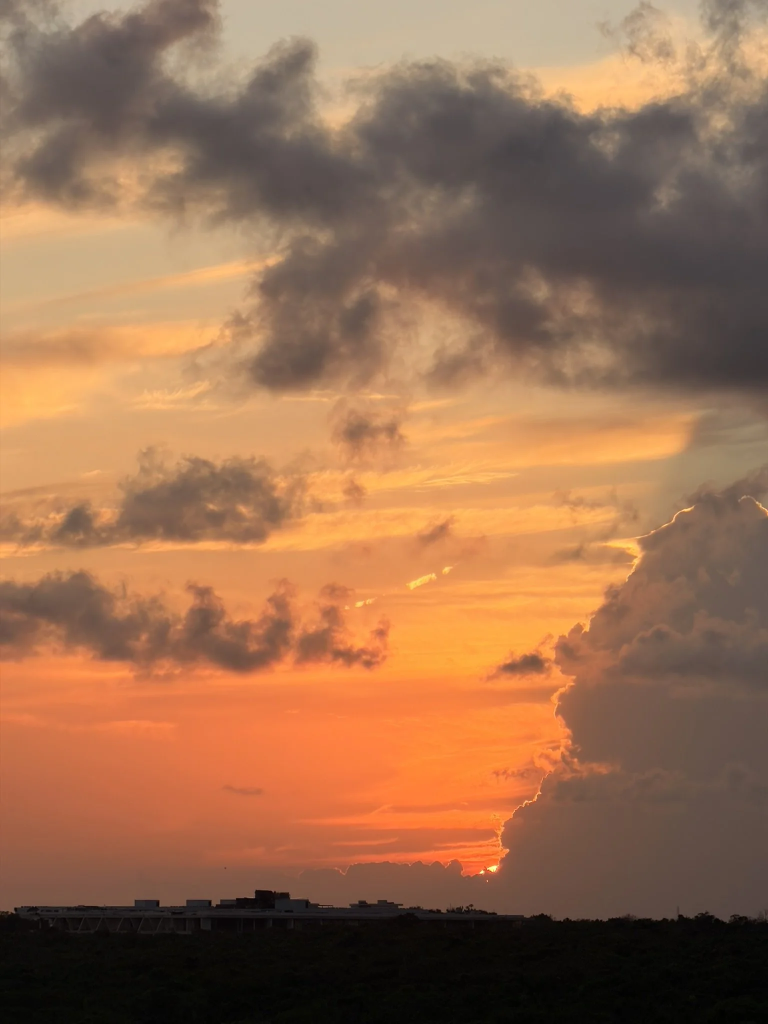 Sunset at Azulik