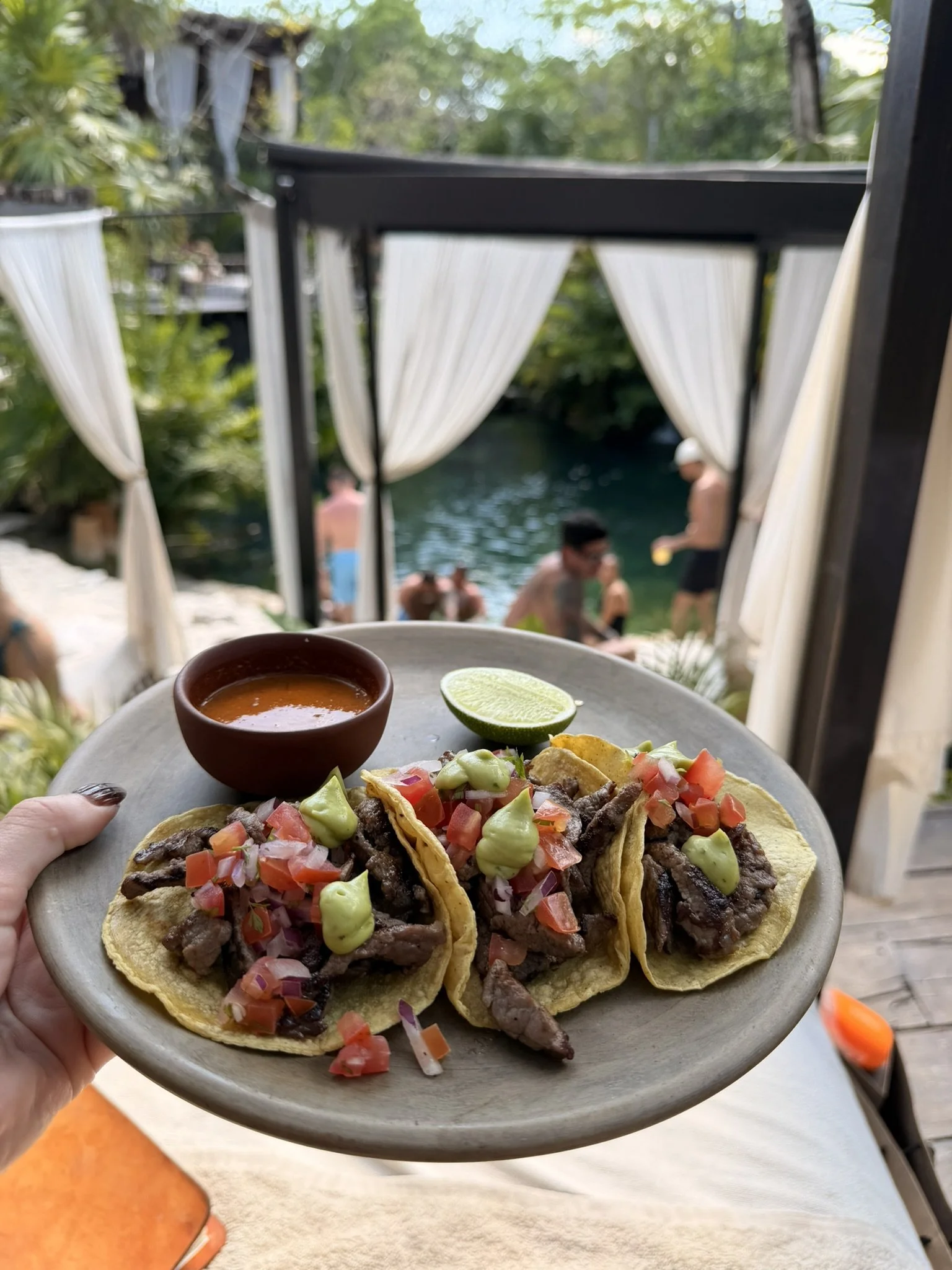 Steak tacos