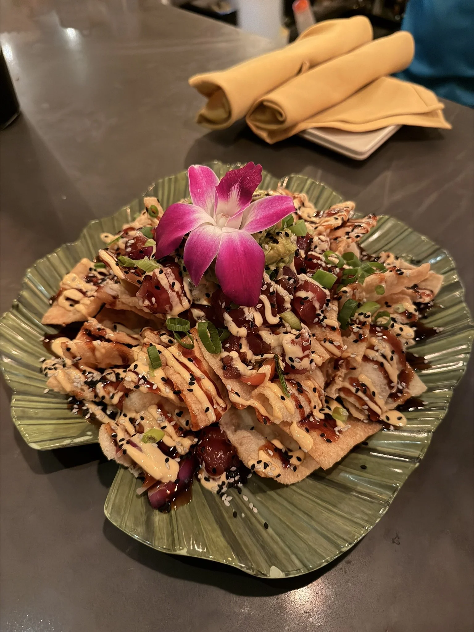 Poke Nachos