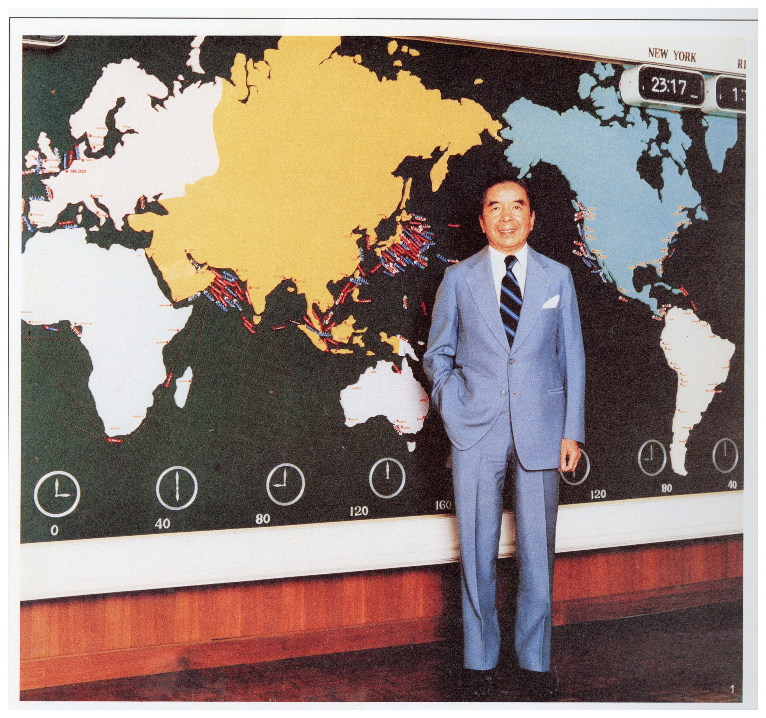 YK Pao founded World-Wide Shipping, now known as BW Group