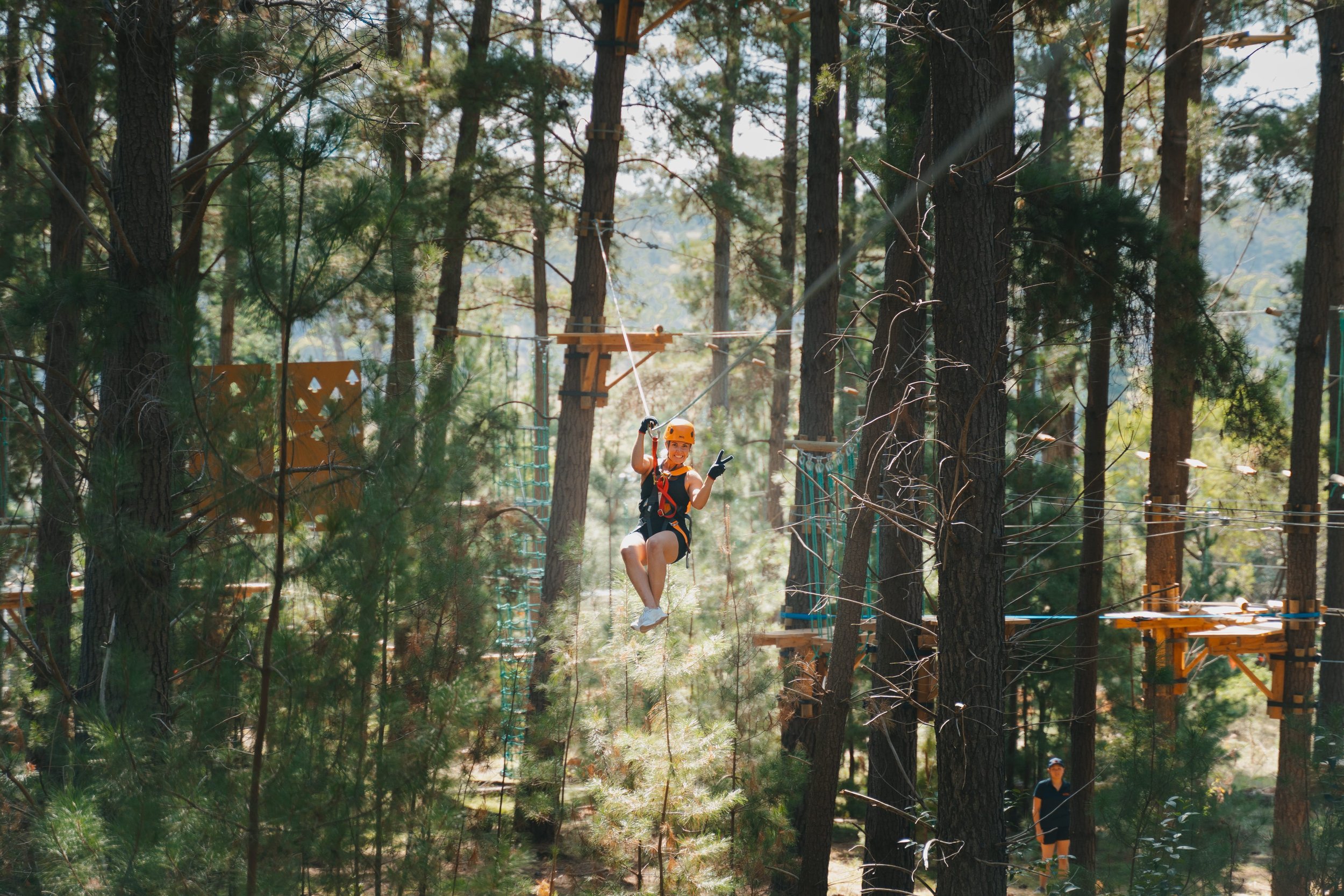 photo at treetops adventure canberra