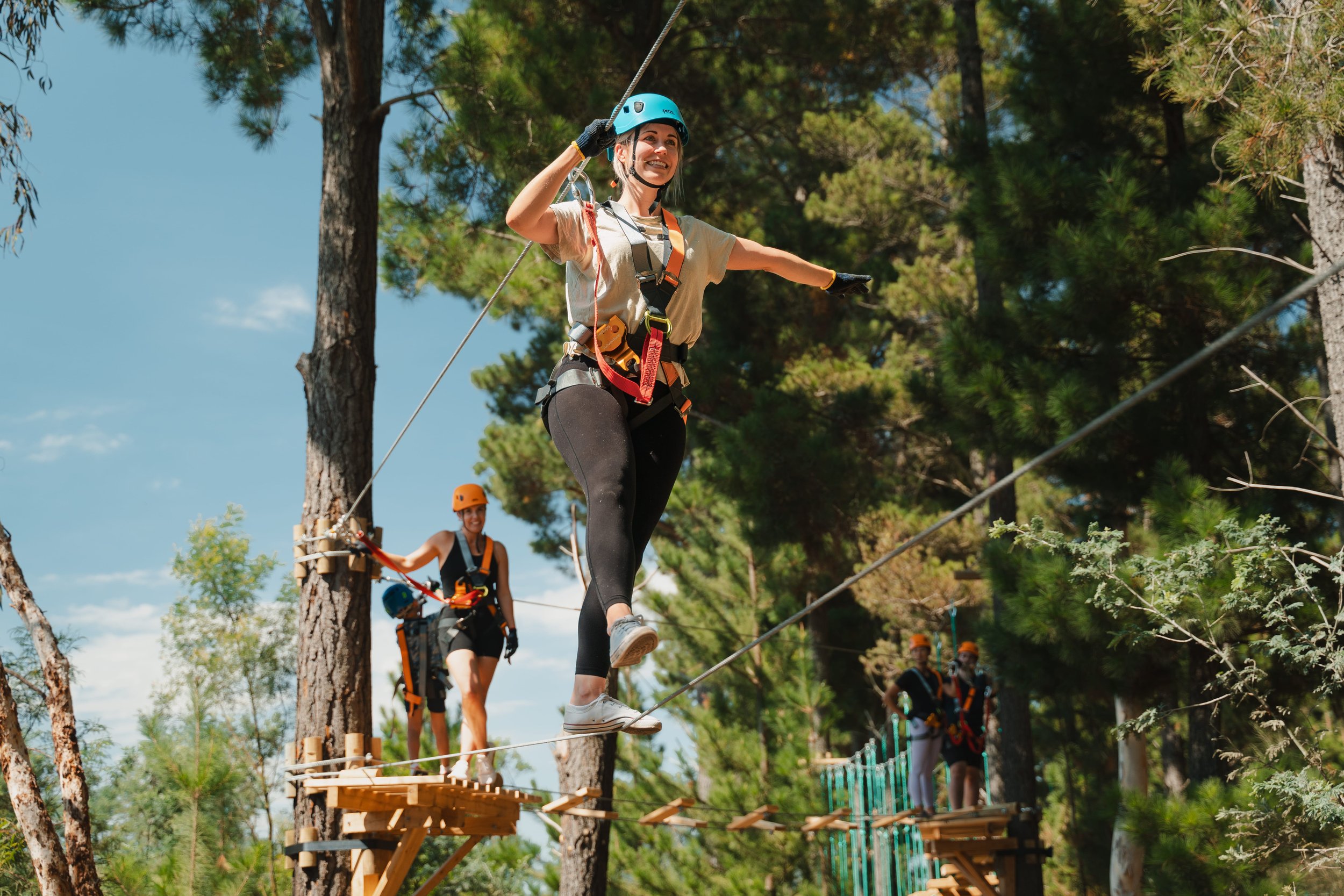photo at treetops adventure canberra