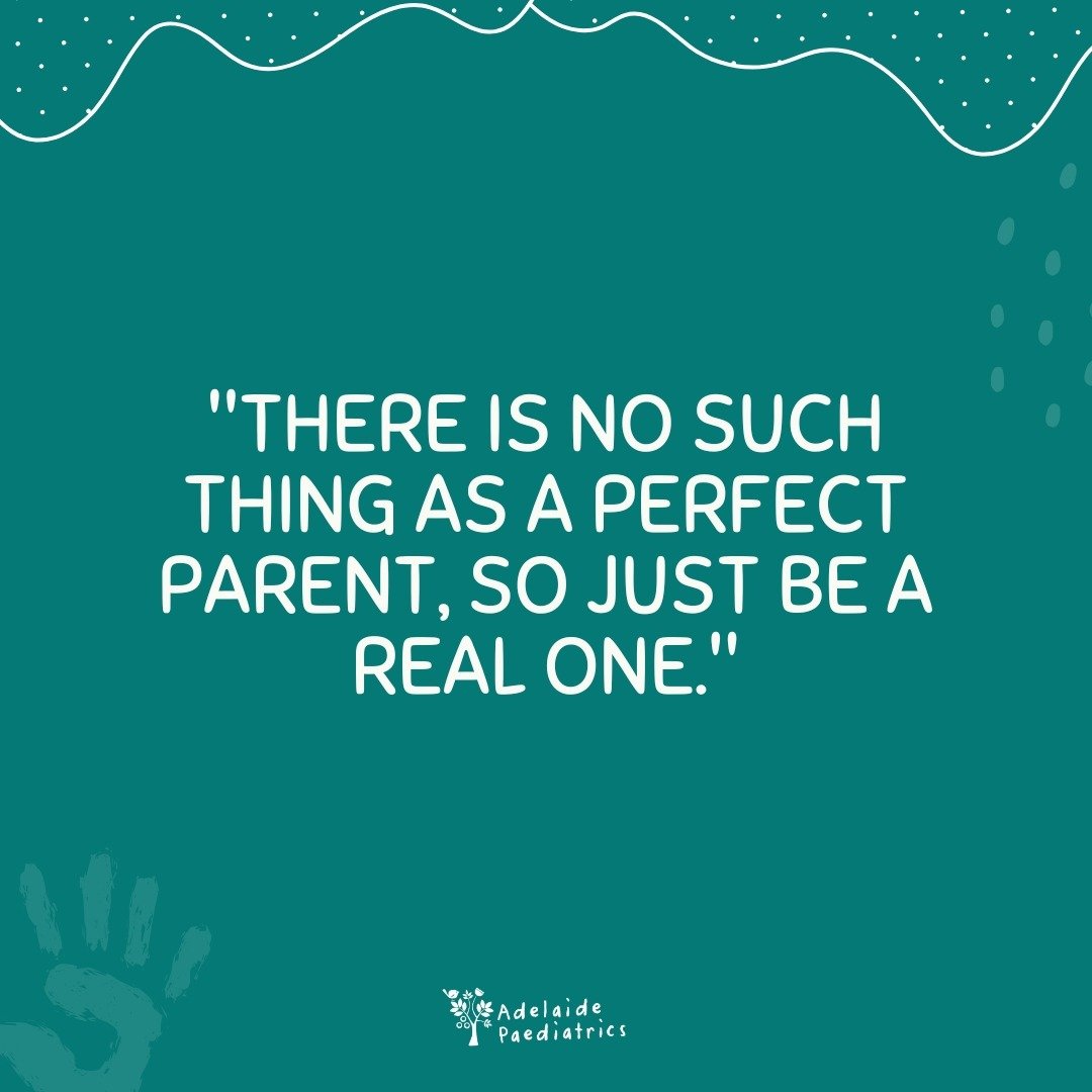 As parents, it's common to put pressure on ourselves to be perfect, and even beat ourselves up when we fail to achieve this impossible standard, however the good news is that there really is no such thing as a perfect parent! 

The truth is that pare