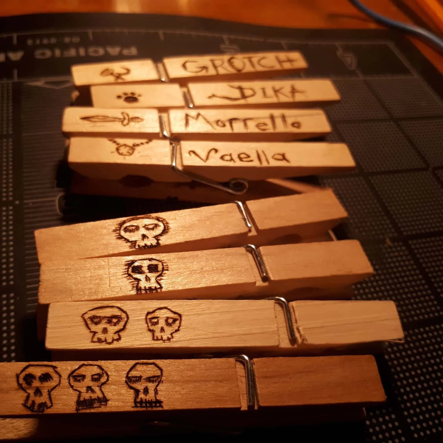 Taking some initiative.