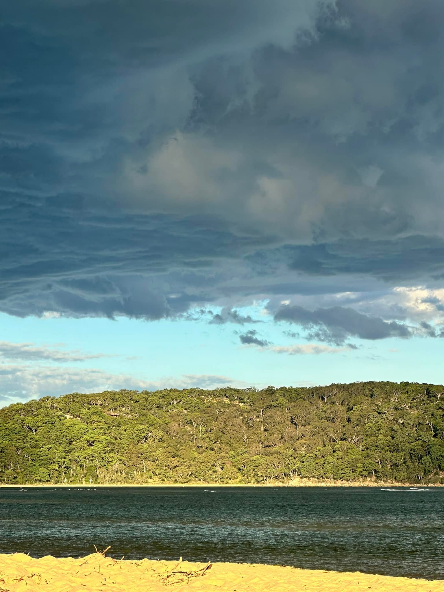 Moody sky this afternoon