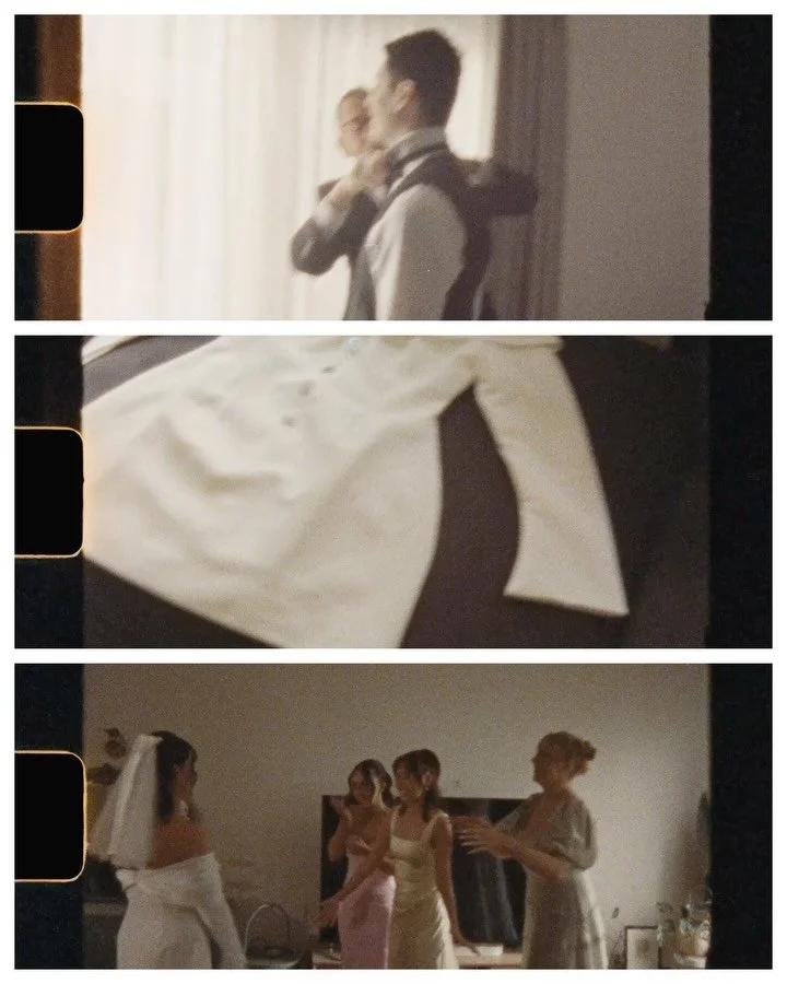 Super 8 vignettes from the delightful Ellie &amp; Jordan&rsquo;s wedding this season.