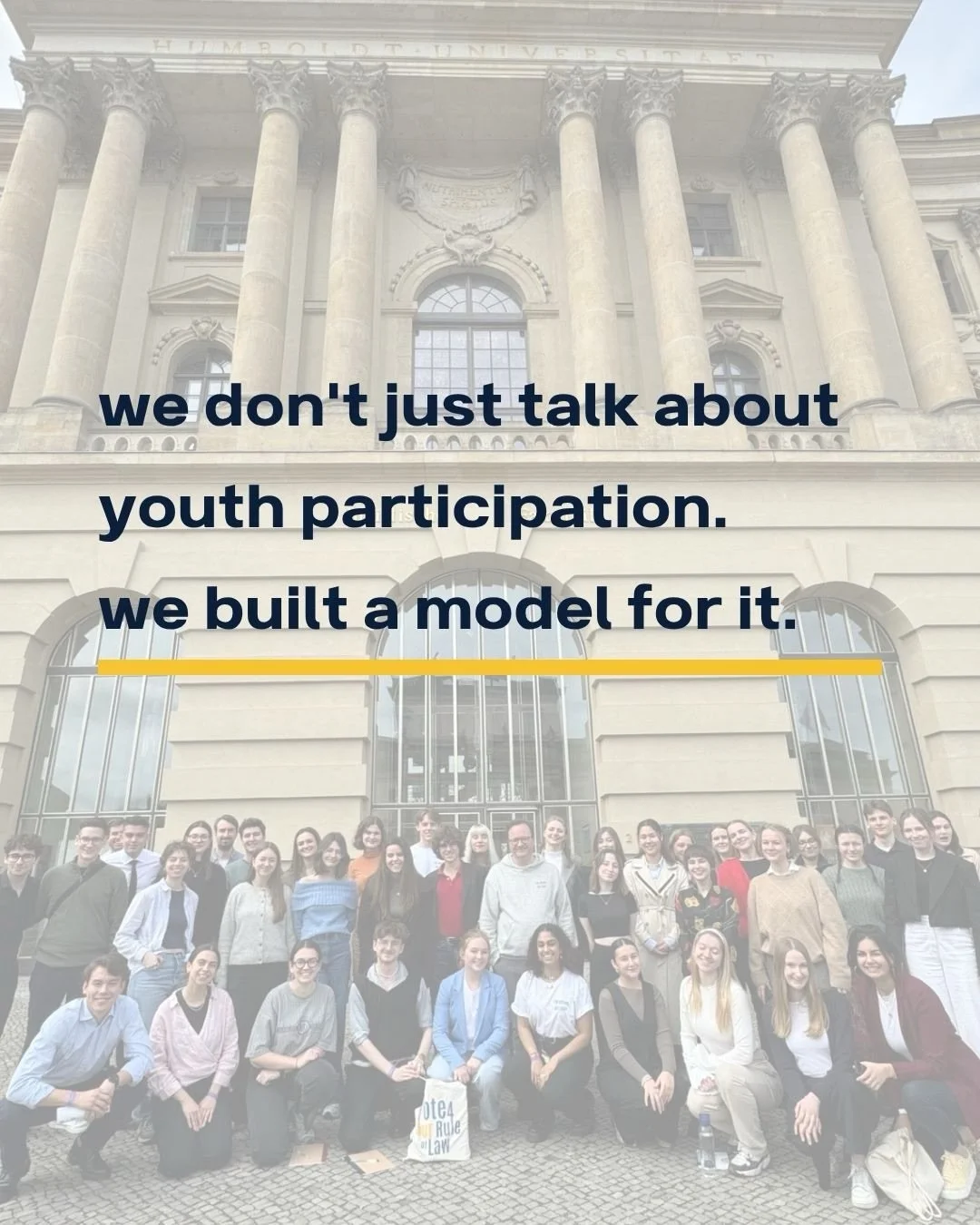 we get asked a lot: how do ORoL projects actually work?

the short answer: we build programmes from scratch around the most pressing democratic challenges in Europe right now. we pair young people with leading experts. we don&rsquo;t stop at awarenes
