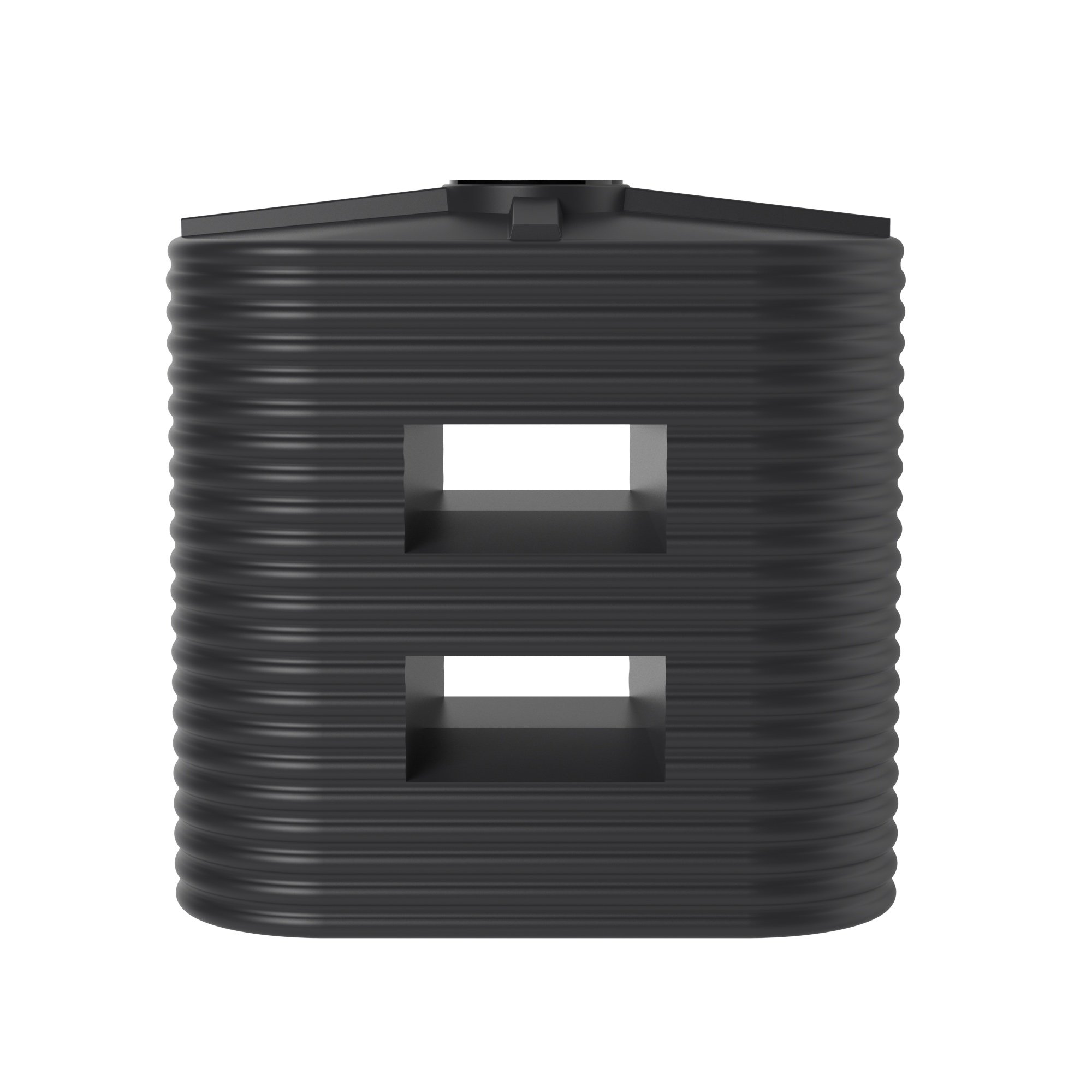 Classic 1250L Corrugated Finish in Black