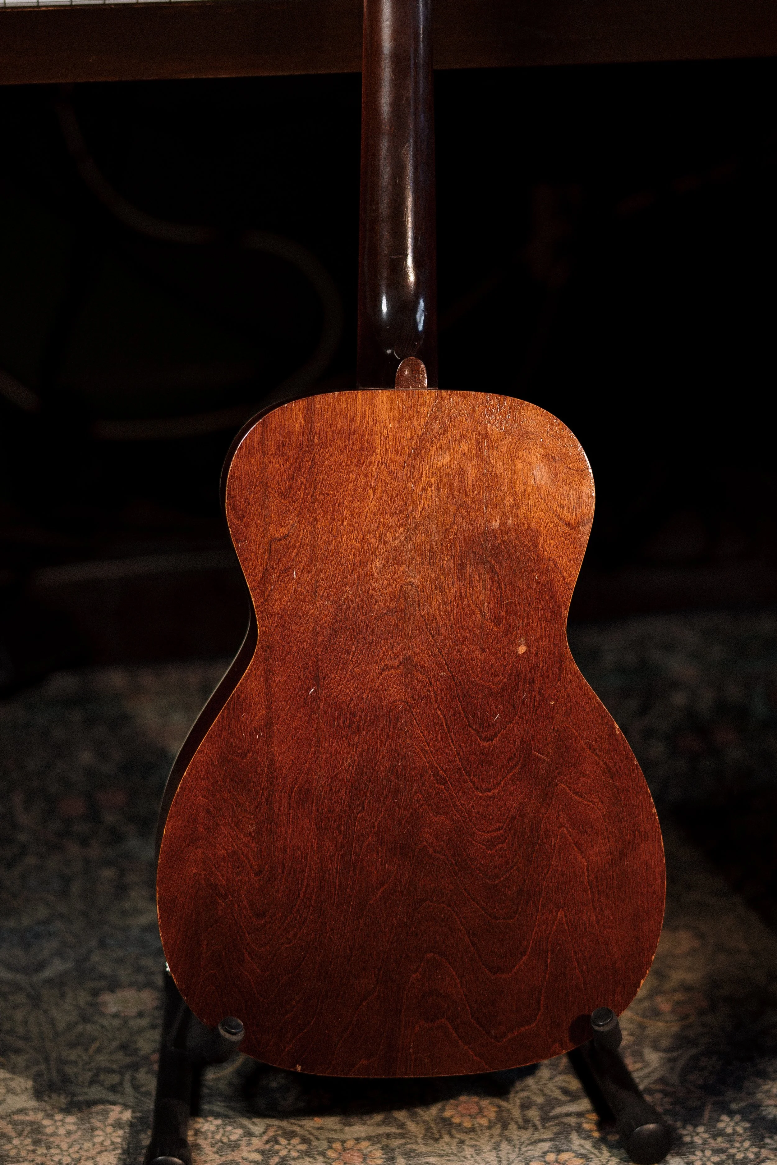 Mood Guitars Harmony Stella Vintage Rubber Bridge-37.jpg