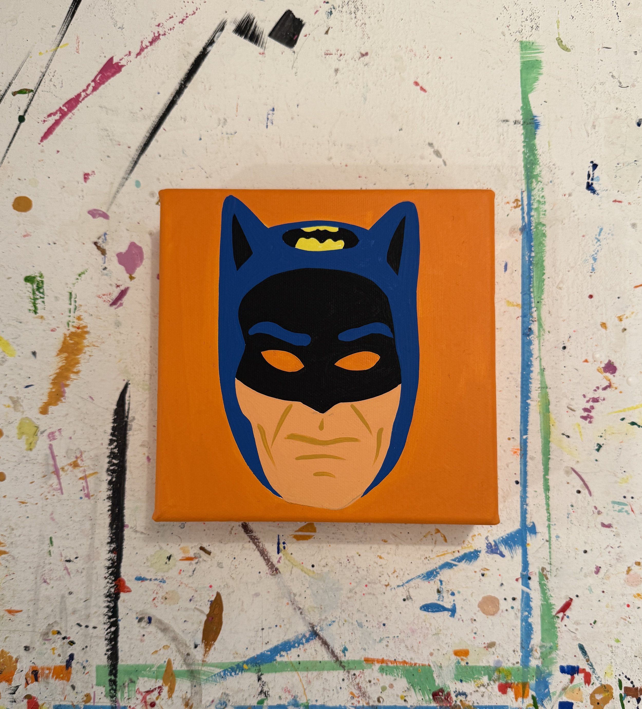 Vintage mask- Bat guy