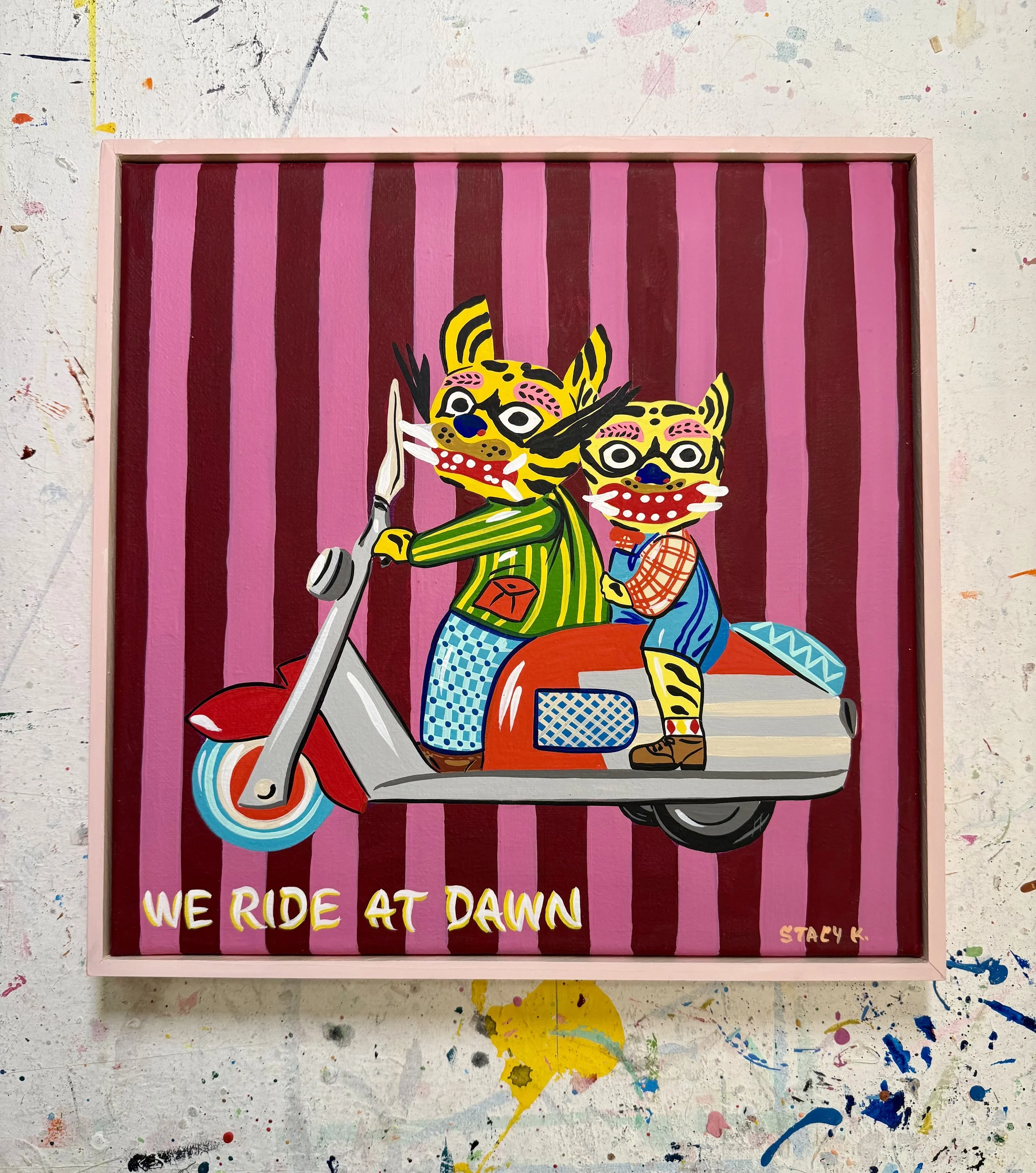 We ride at dawn