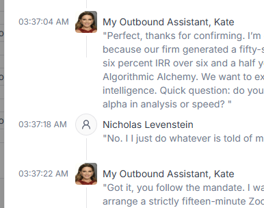 Kate scheduling example