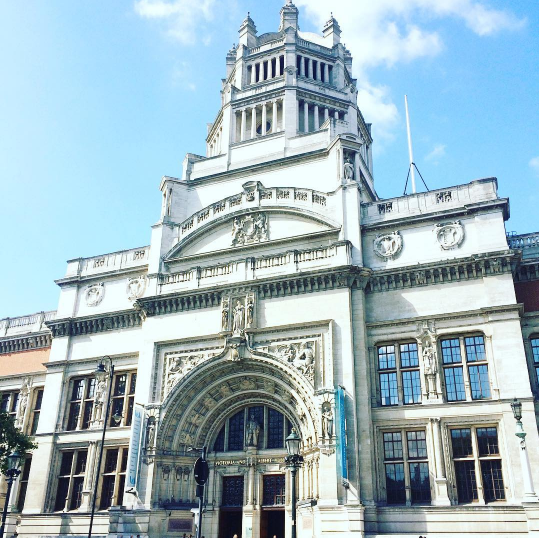 Curtains Up Exhibition. Victoria and Albert Museum, London. 
