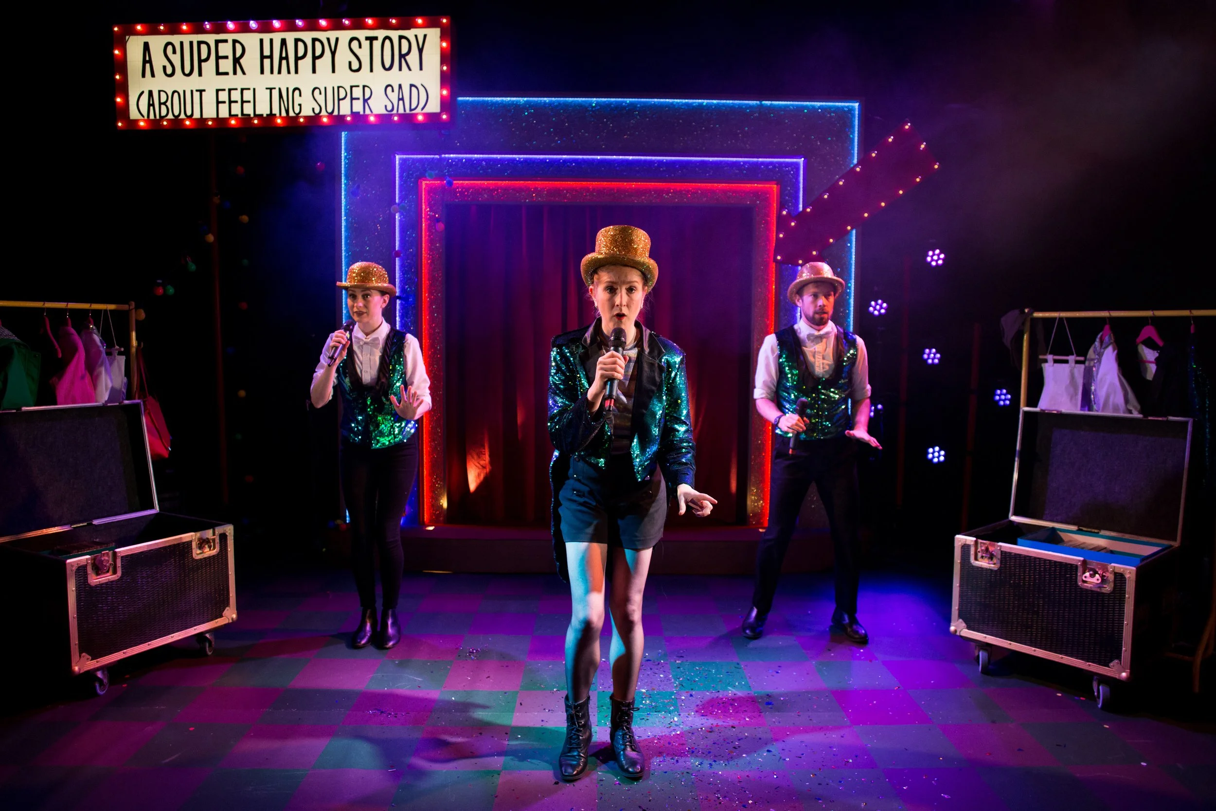 A Super Happy Story (About Feeling Super Sad) at Young Vic (Maria Theatre) Review