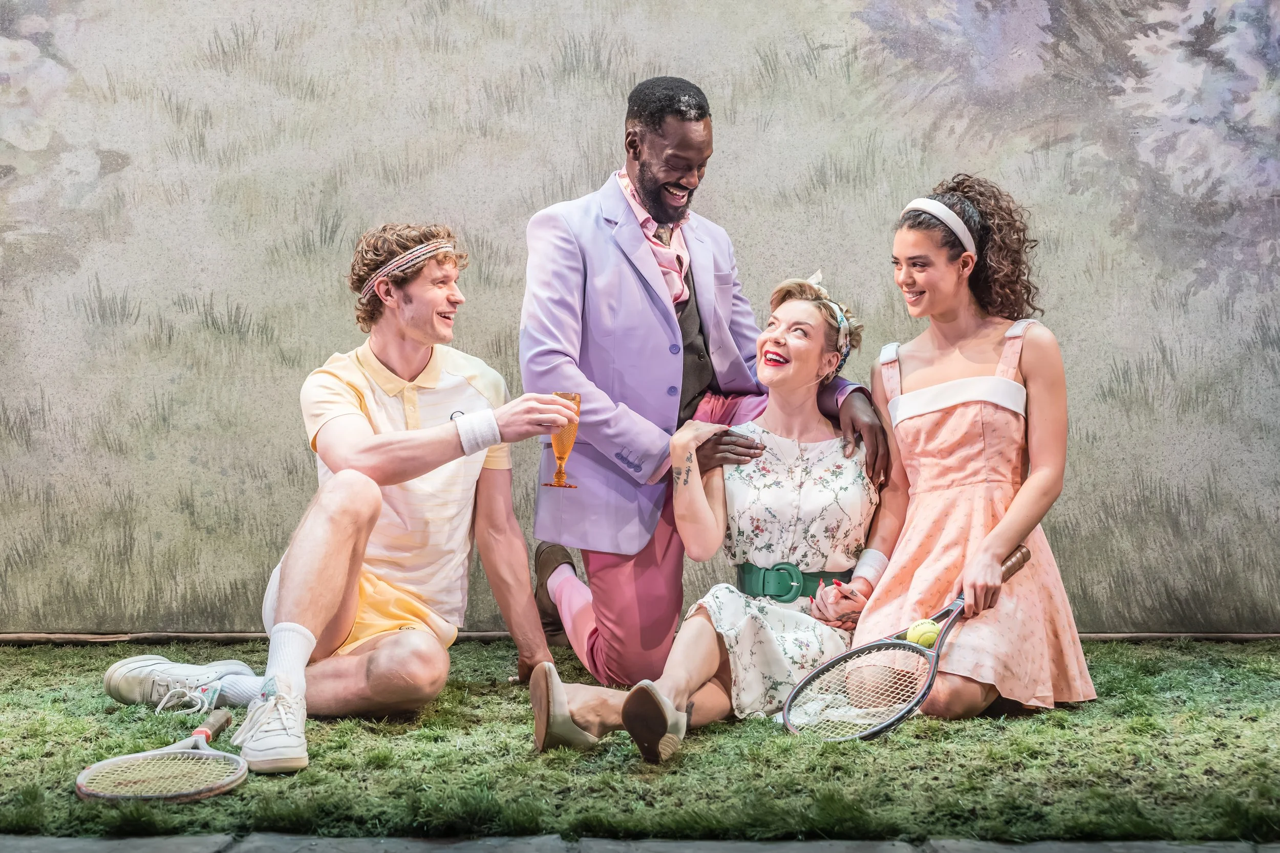 13. WOMAN IN MIND. Chris Jenks (Tony), Sule Rimi (Andy), Sheridan Smith (Susan) and Safia Oakley-Green (Lucy). Photo by Marc Brenner.jpg