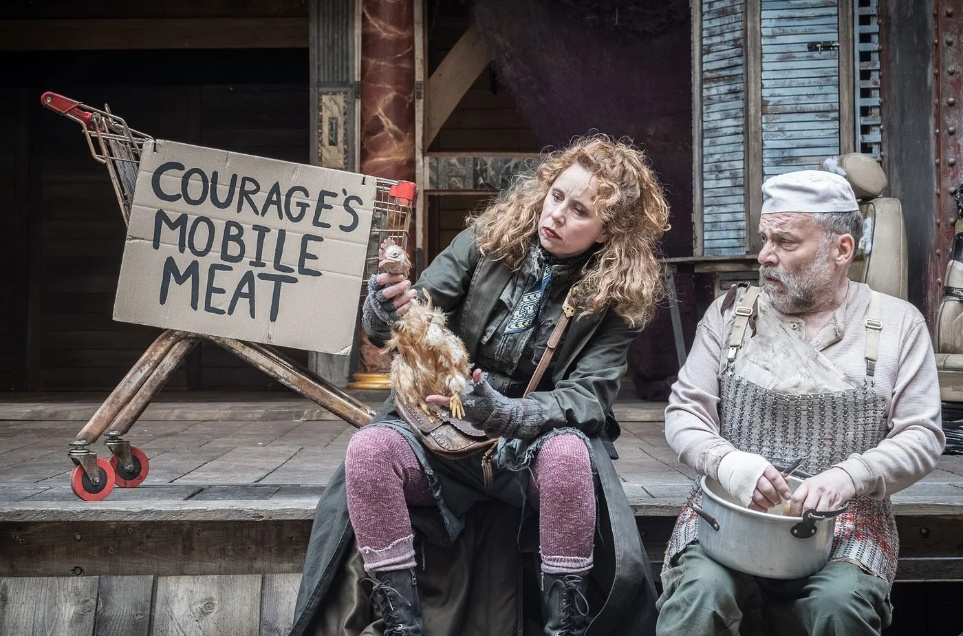 Mother Courage and Her Children at Shakespeare’s Globe Review