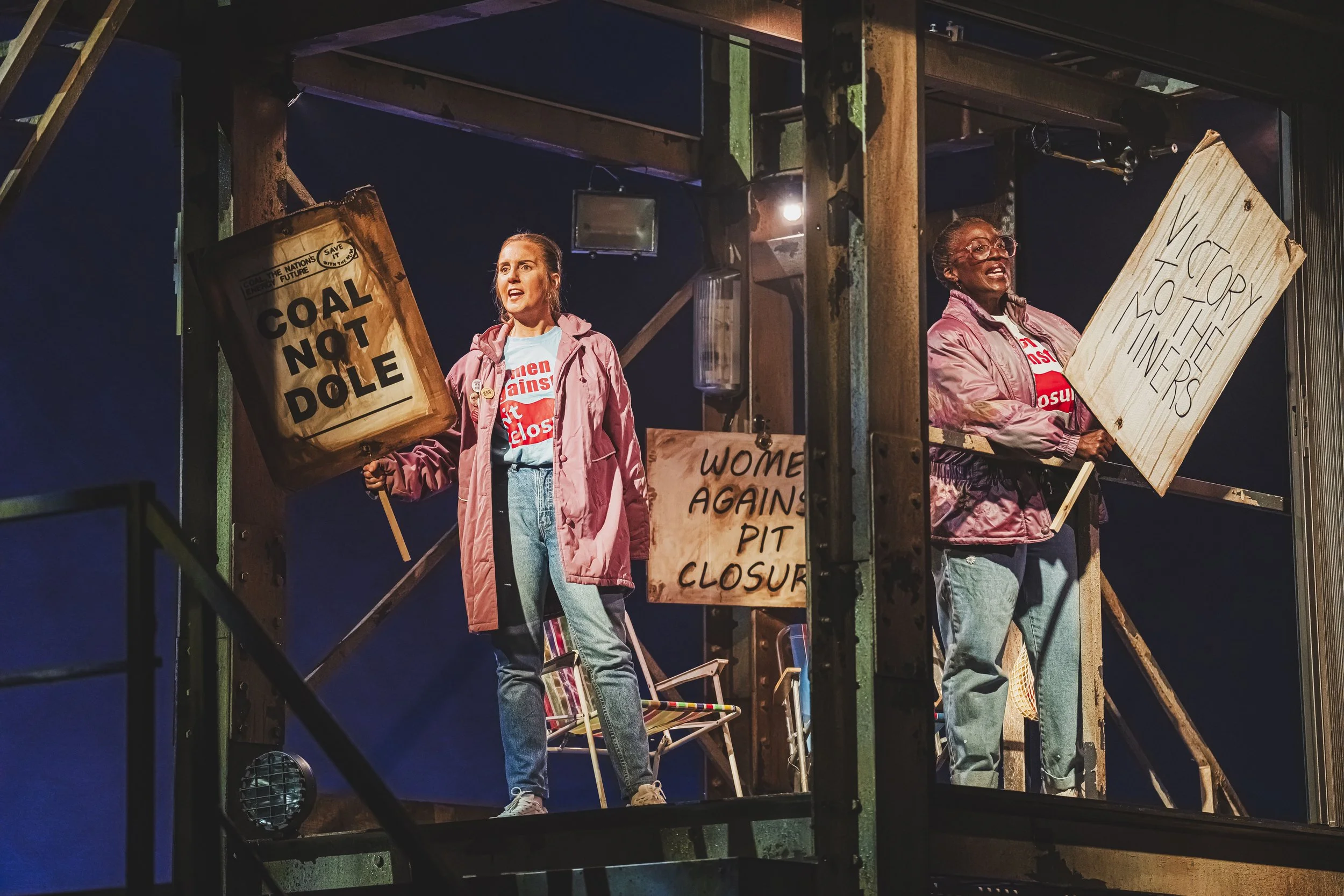 Stacey Ghent (Barbara) Pauline Tomlin (Rita) Brassed Off. Photo by Kirsten McTernan (1).jpg