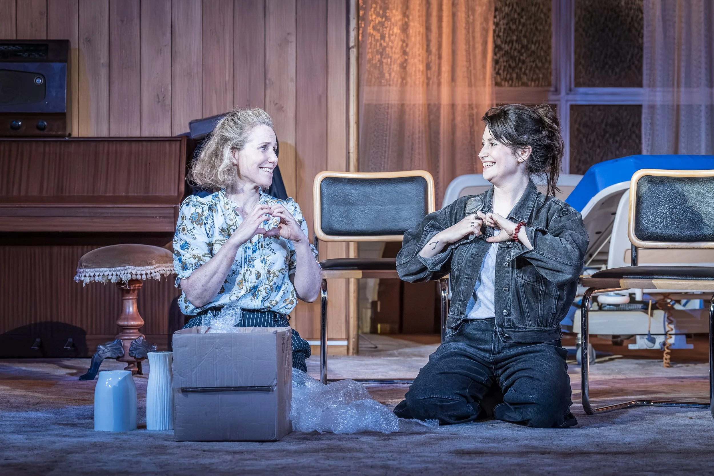 Relics Prod Photos_Sally Phillips, Charly Clive 1_Credit Marc Brenner.jpg