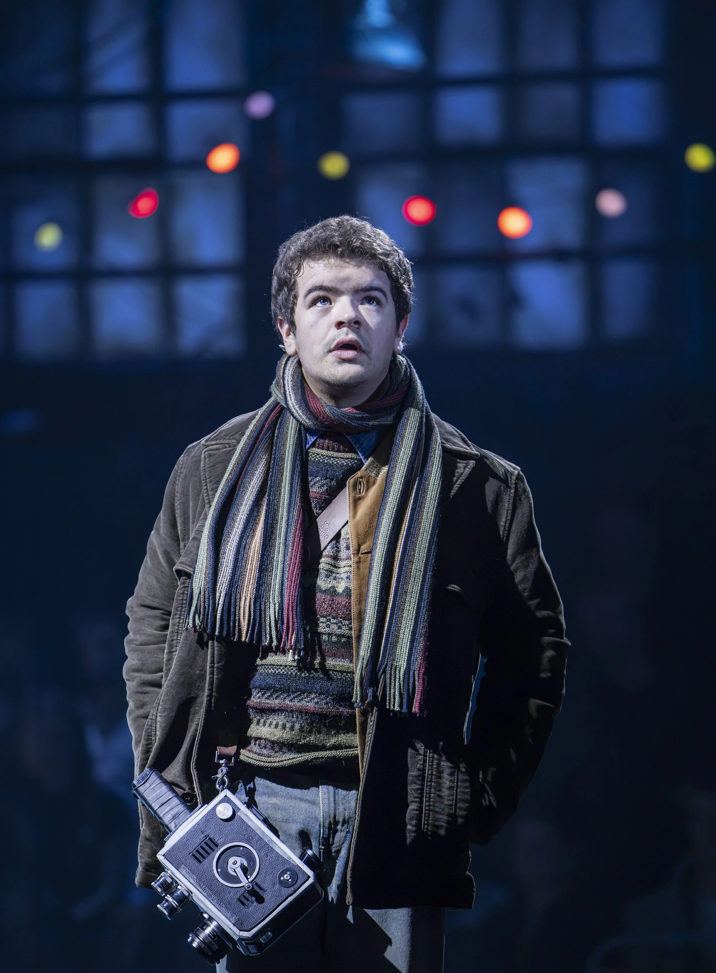 RENT. Gaten Matarazzo (Mark). Credit Pamela Raith.jpg