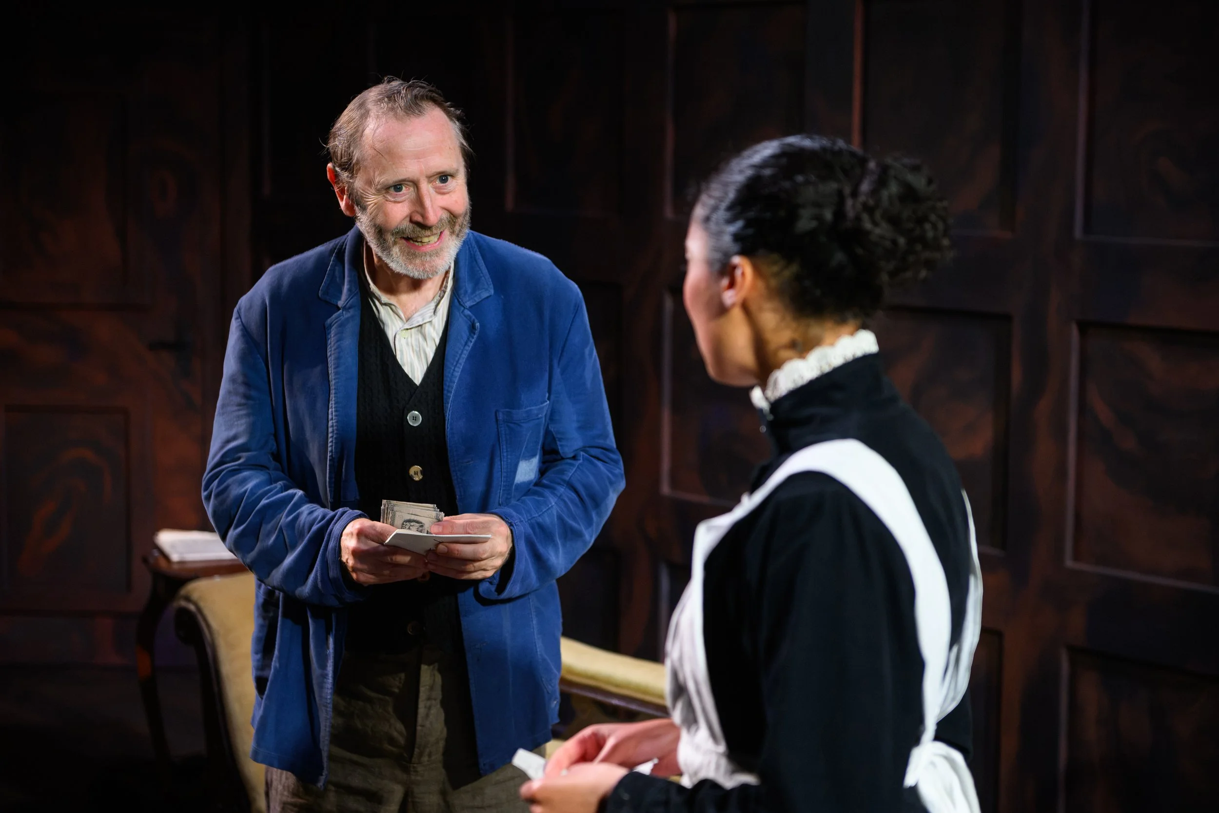 Peter F Gardiner (Jacob Engstrand) and Cecilia Appiah (Regina Engstrand) - credit David Monteith-Hodge.jpg