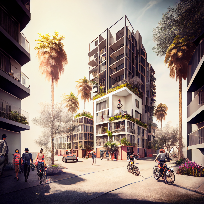 gmmonty3_a_los_angeles_utopia_with_cyclists_and_pedestrians_and_c1f2b107-31f5-46ed-9029-1ecbbe35ee96.png