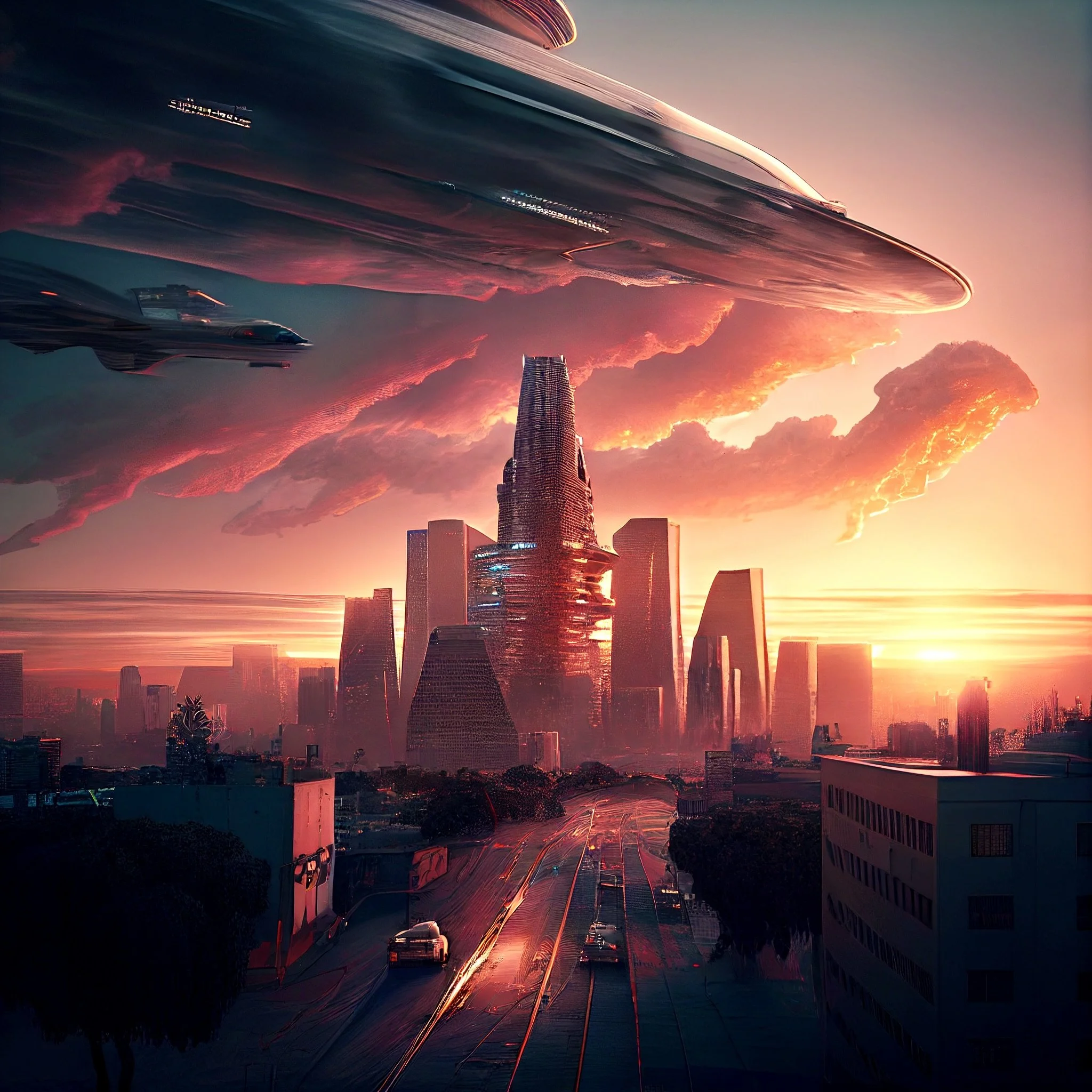 gmmonty3_photo_realism_futuristic_Los_Angeles_skyline_dusk_phot_8a589c6f-0625-452f-8224-46f0719fcac3.jpeg